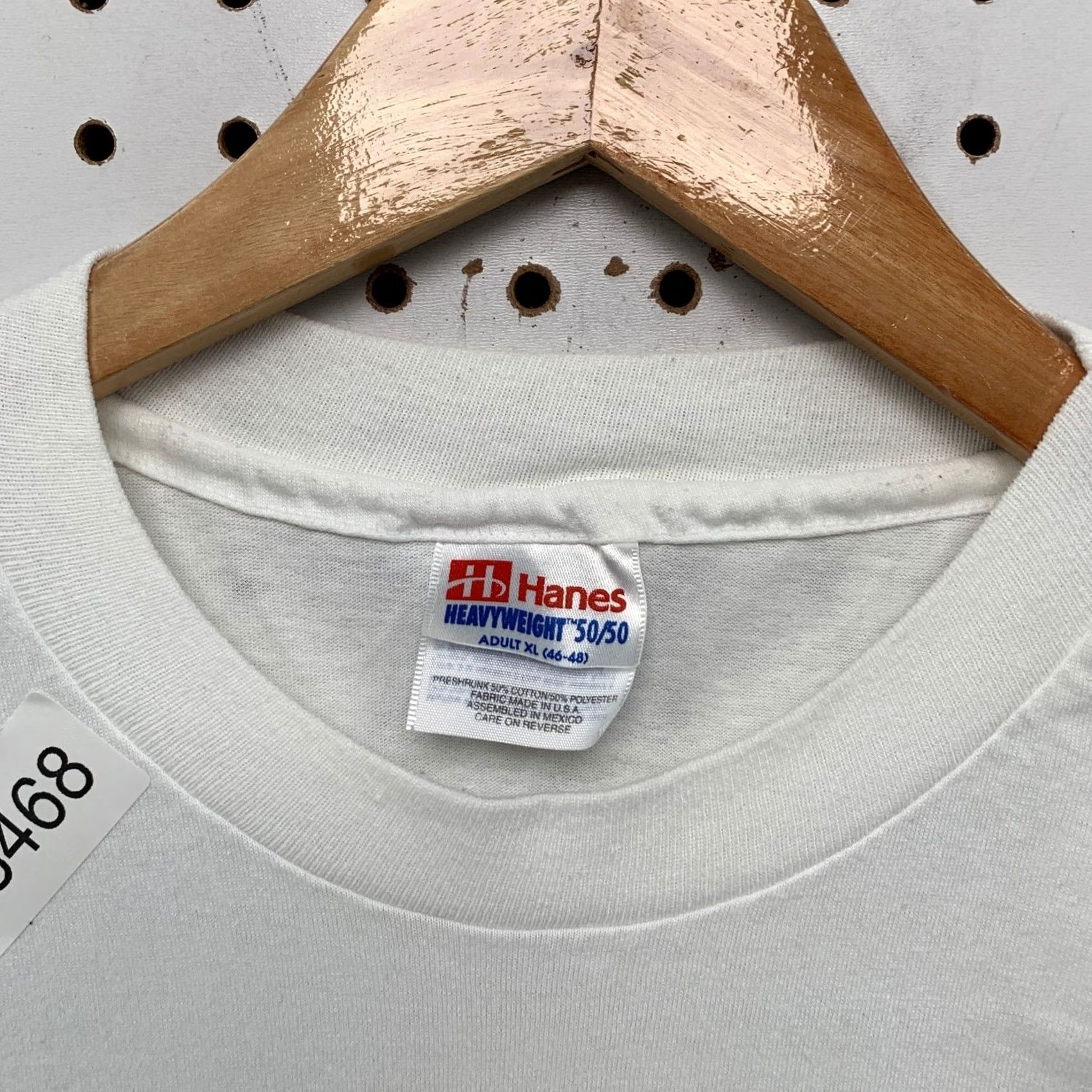Hanes VINTAGE Hanes T Shirt Mens XL White 90s Transitions Lenses North American Tour Tee Size US XL / EU 56 / 4 - 2 Thumbnail