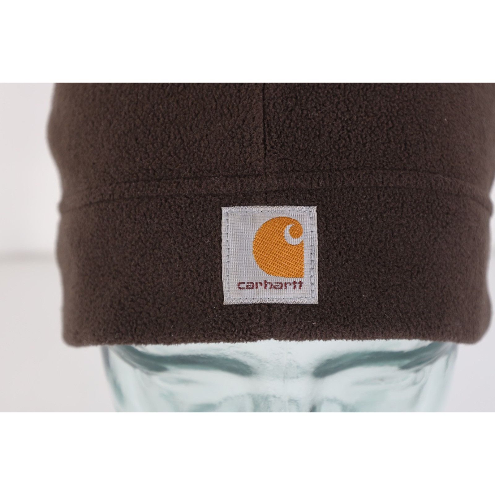 Vintage Vintage Y2K Carhartt Spell Out Winter Fleece Beanie Hat Cap Size ONE SIZE - 2 Thumbnail