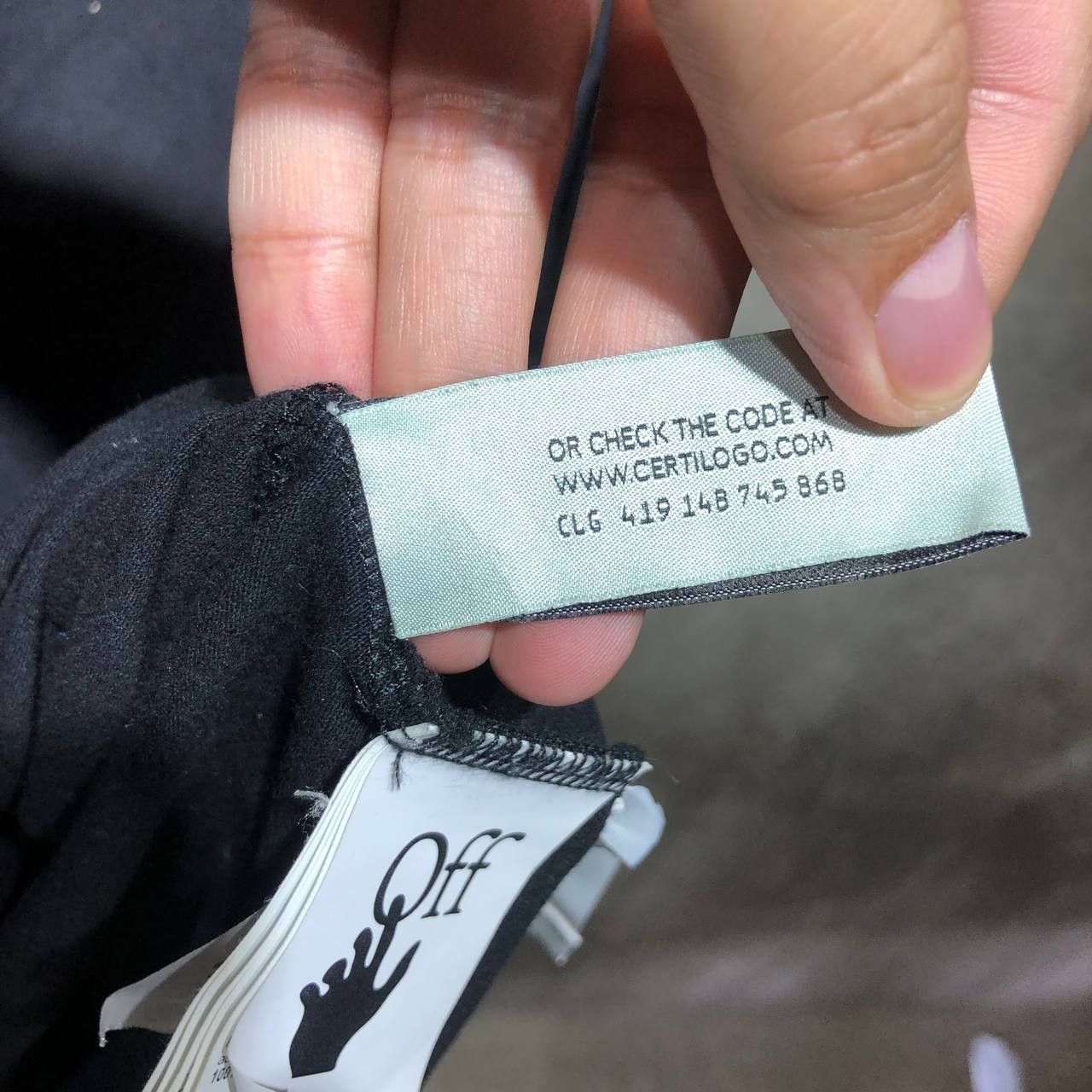 Off-White Off-White Cut Here Double Long sleeves shirt Size US L / EU 52-54 / 3 - 14 Thumbnail