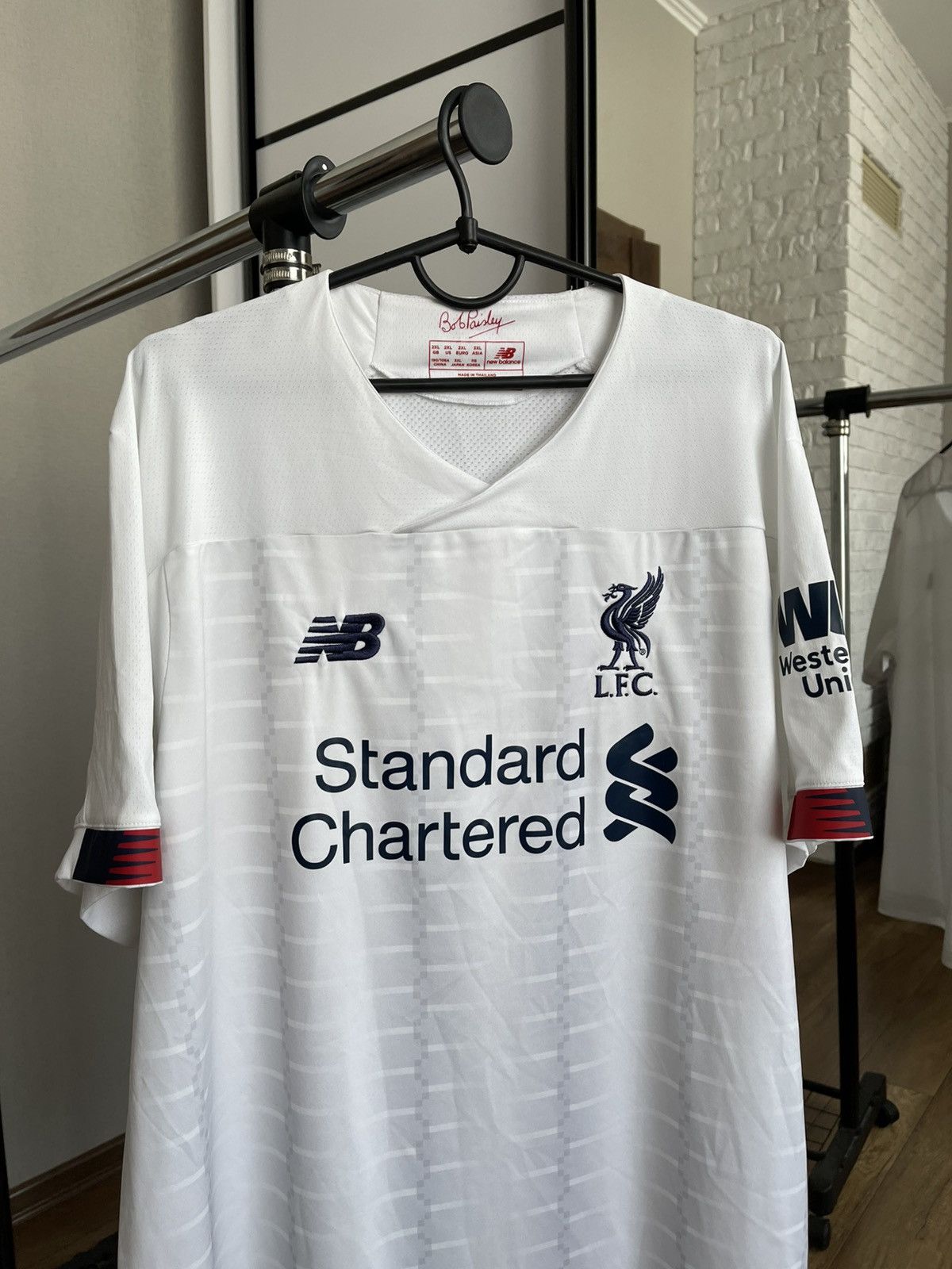 New Balance 2019/2020 New Balance Liverpool Soccer Jersey T-Shirt Tee Size US XXL / EU 58 / 5 - 4 Thumbnail
