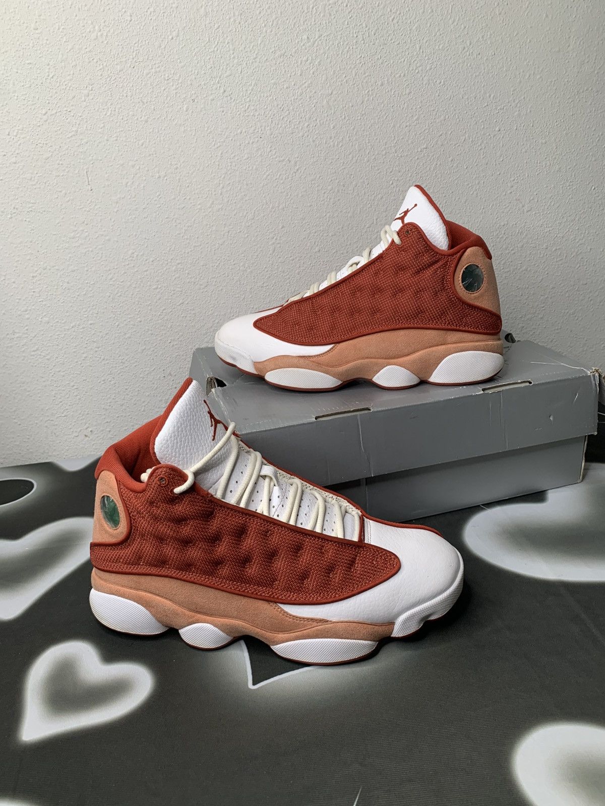 Jordan Brand Air Jordan 13 Retro Dune Red Size US 8 / EU 41 - 1 Thumbnail