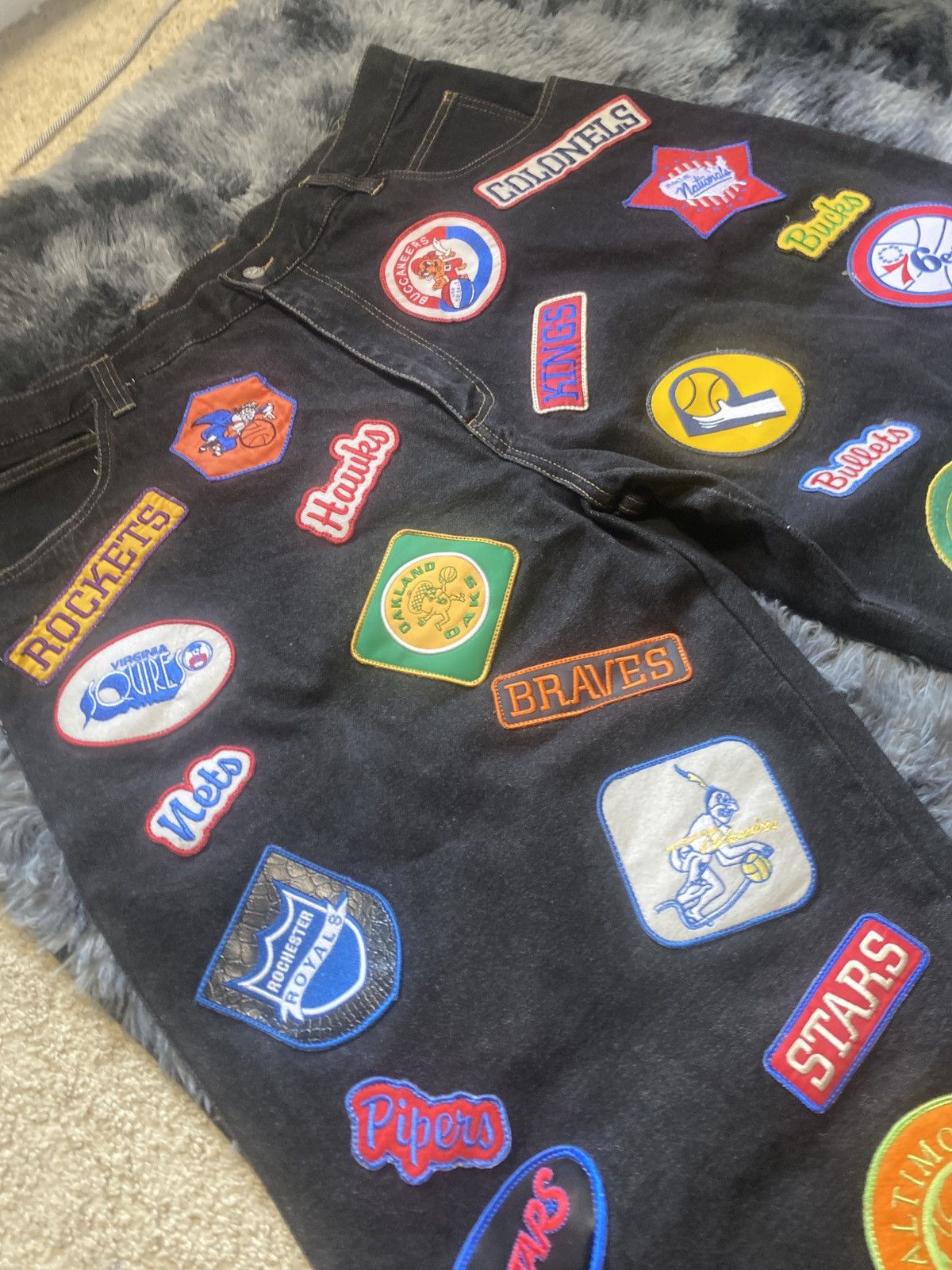 Jeff Hamilton Rare Vintage Jeff Hamilton NBA All-Team Jeans size 40 Size US 40 / EU 56 - 6 Thumbnail