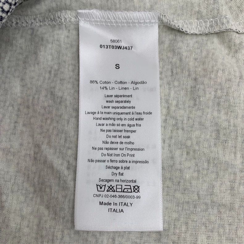 Dior Dior Gray constellation printed cotton round-neck long-slee Size US S / EU 44-46 / 1 - 6 Thumbnail