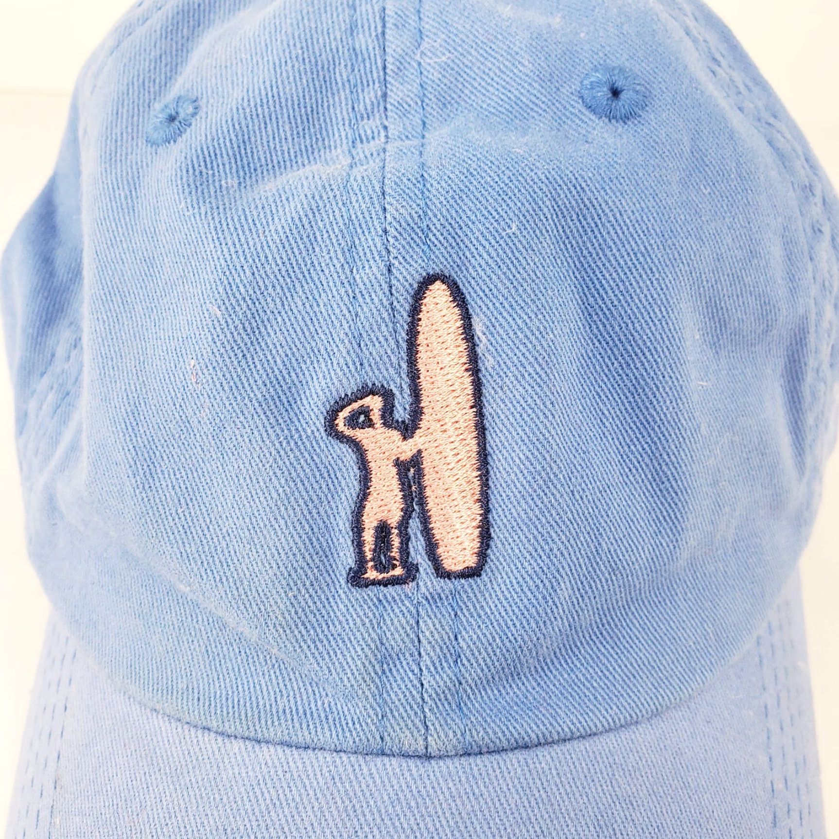 johnnie-O VINTAGE? No — Johnnie-O Surf Logo Adjustable Cap Slate Blue Baseball Hat Baseball Cap Johnnie-O Logo Adjustable Cap Crewneck? Size ONE SIZE - 2 Thumbnail