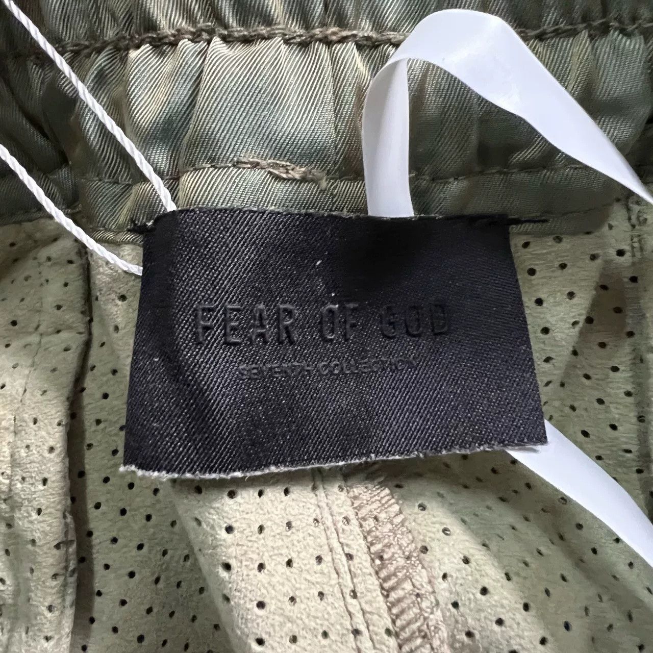 Fear of God Fear Of God FOG Green Drawstring Shorts Size US 30 / EU 46 - 3 Thumbnail