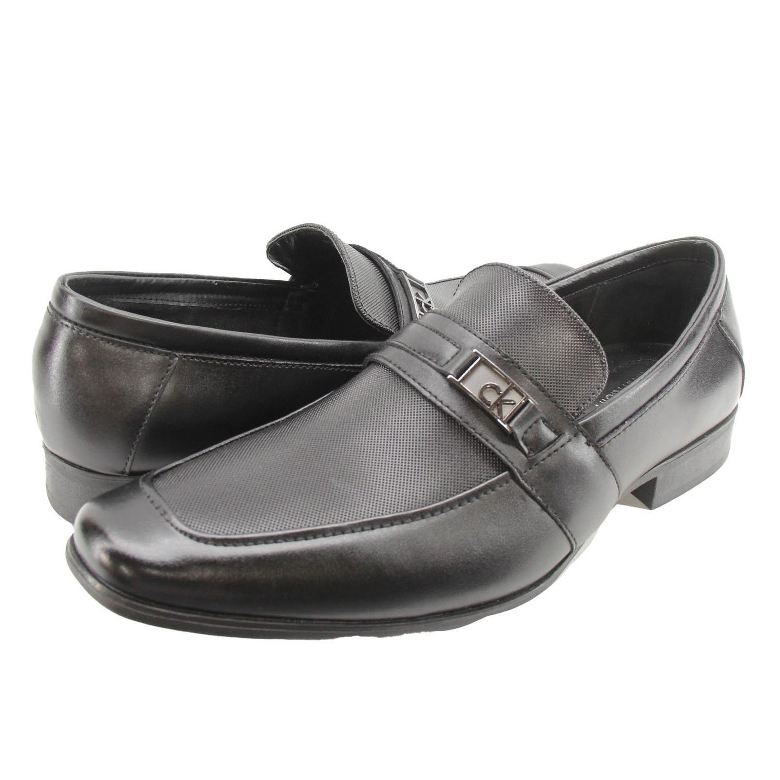 Calvin Klein NEW Calvin Klein Men's Black Bartley Loafers US10.5 EU43.5 Size US 10.5 / EU 43-44 - 8 Thumbnail