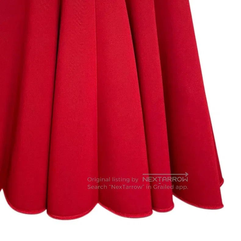 Junya Watanabe Junya Watanabe size S Red Skirt Size 23" - 5 Thumbnail