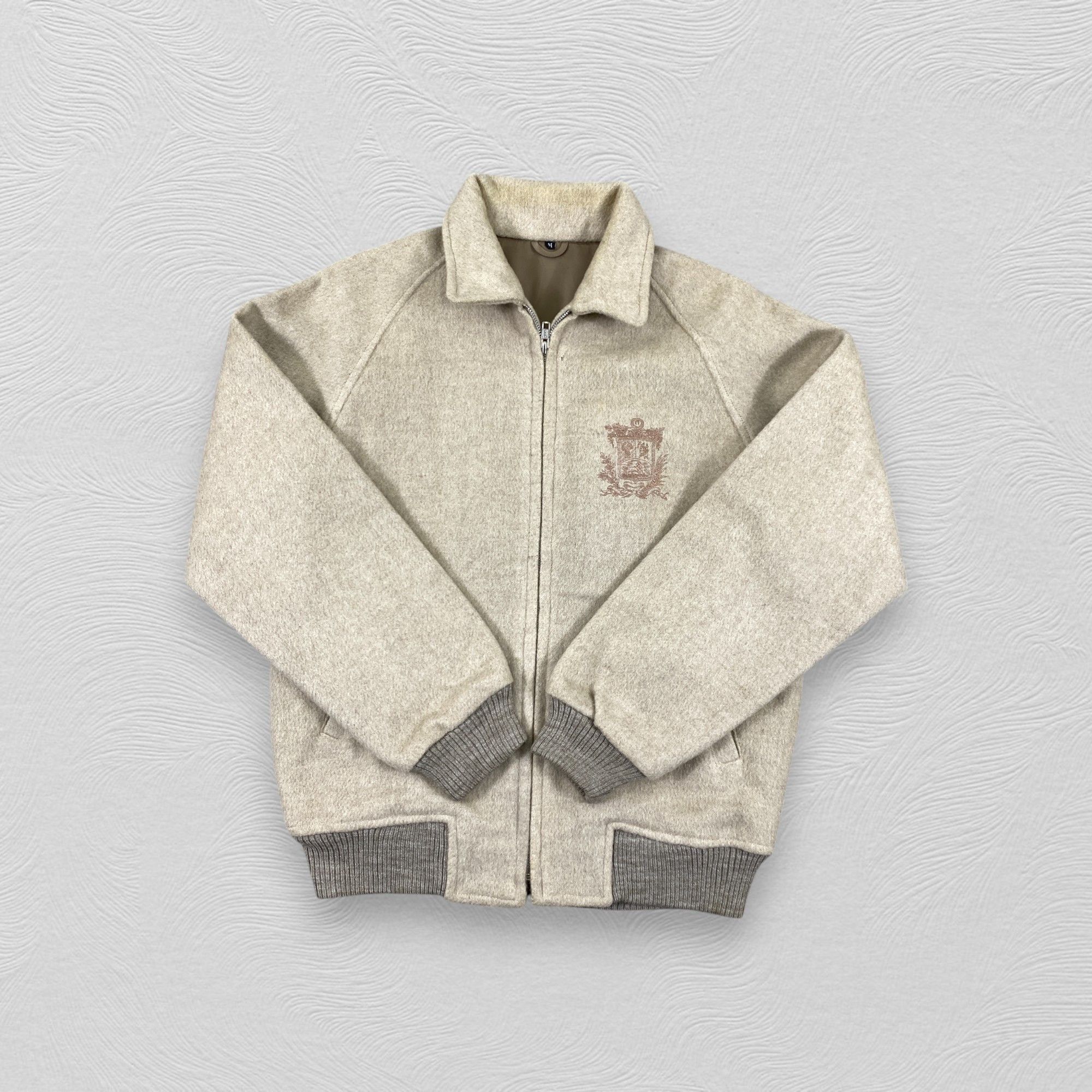 Japanese Brand Japanese Brand Wool Bomber Jacket -J180 Size US S / EU 44-46 / 1 - 4 Thumbnail