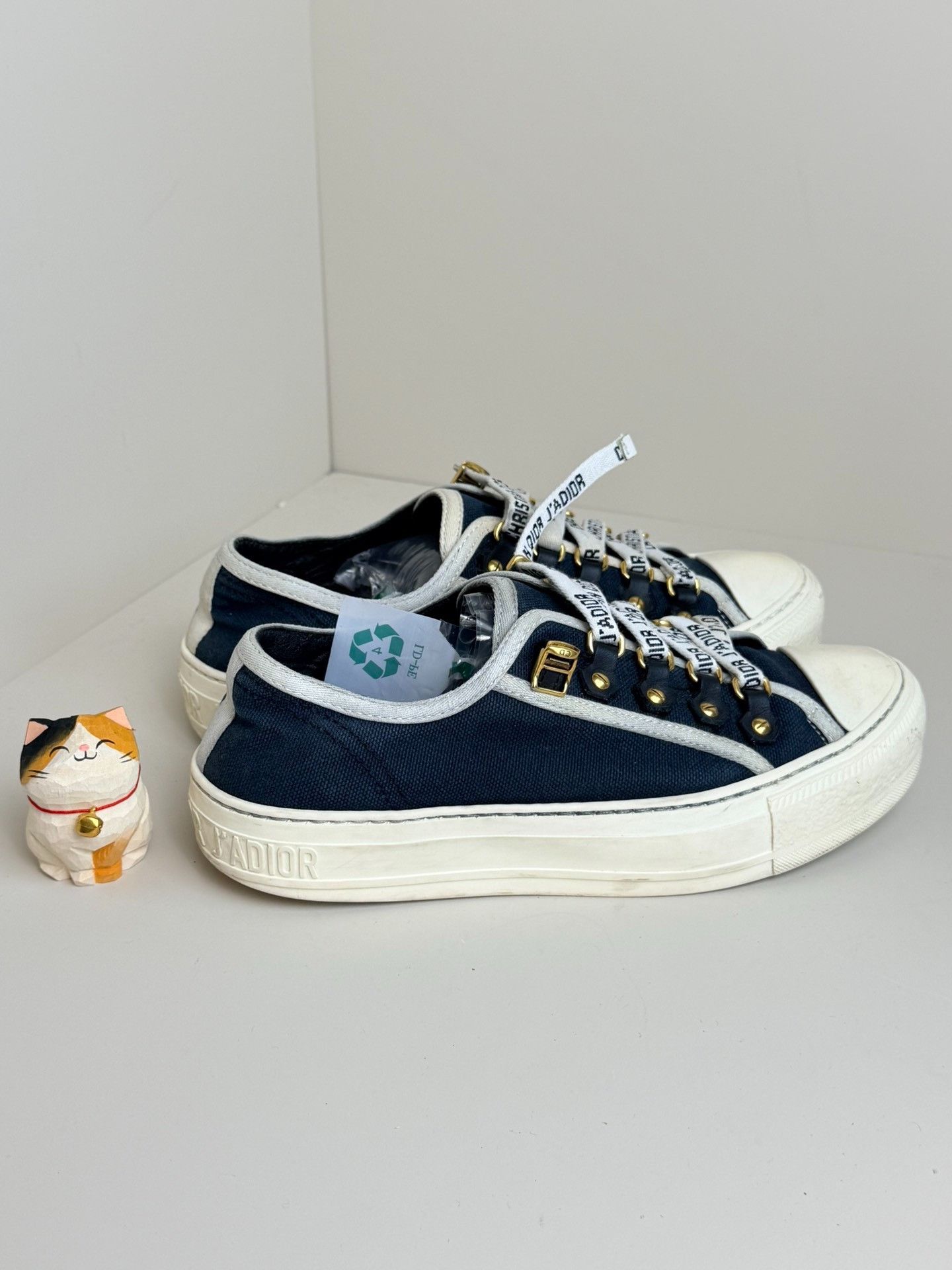 Dior Dior Canvas Lowtop Sneakers it_34-5 Women Size US 4.5 / IT 34.5 - 1 Thumbnail