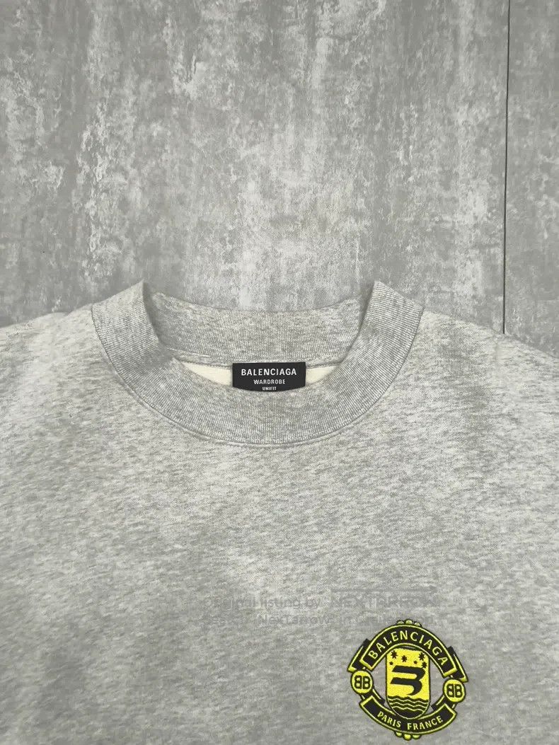Balenciaga Balenciaga Logo embroidery loose long-sleeve sweatshirt Size US M / EU 48-50 / 2 - 3 Thumbnail