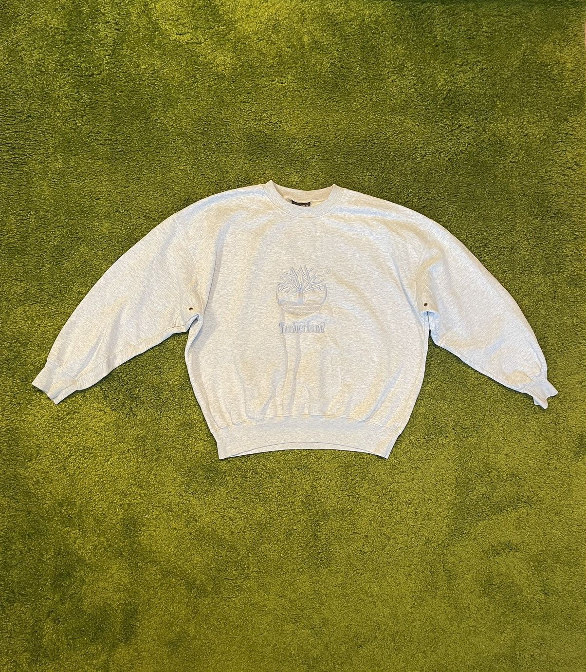 Timberland × Vintage Timberland Y2K vintage faded big logo sweatshirt Size US XL / EU 56 / 4 - 1 Thumbnail