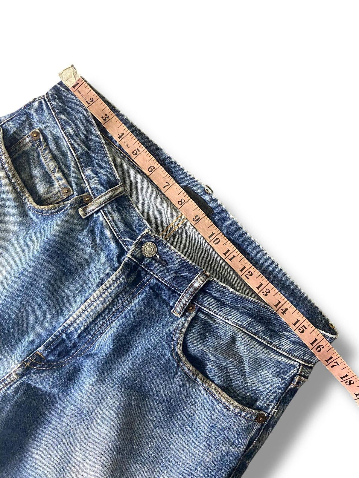 Uniqlo UNIQLO Regular Fit Denim Jeans (143) Size US 33 - 2 Thumbnail