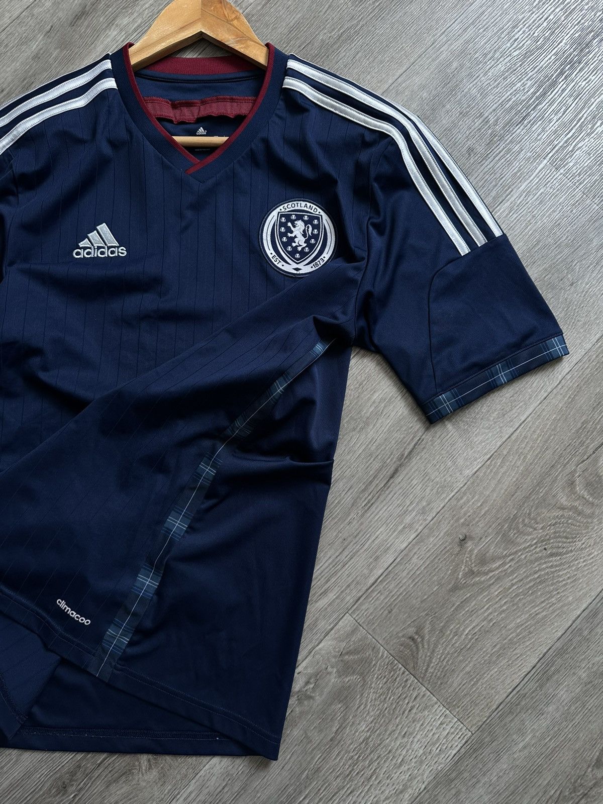 Adidas 🫧ADIDAS SCOTLAND 14-15ss Home Football Soccer Jersey M Size US M / EU 48-50 / 2 - 5 Thumbnail