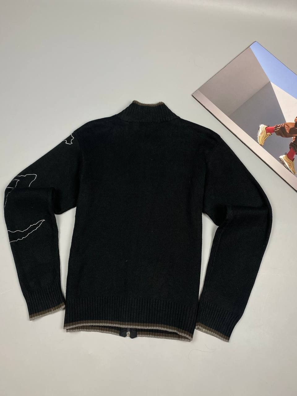 Quiksilver Share Vintage Quicksilver Avant Garde Knit Zip Sweater Size US M / EU 48-50 / 2 - 9 Thumbnail