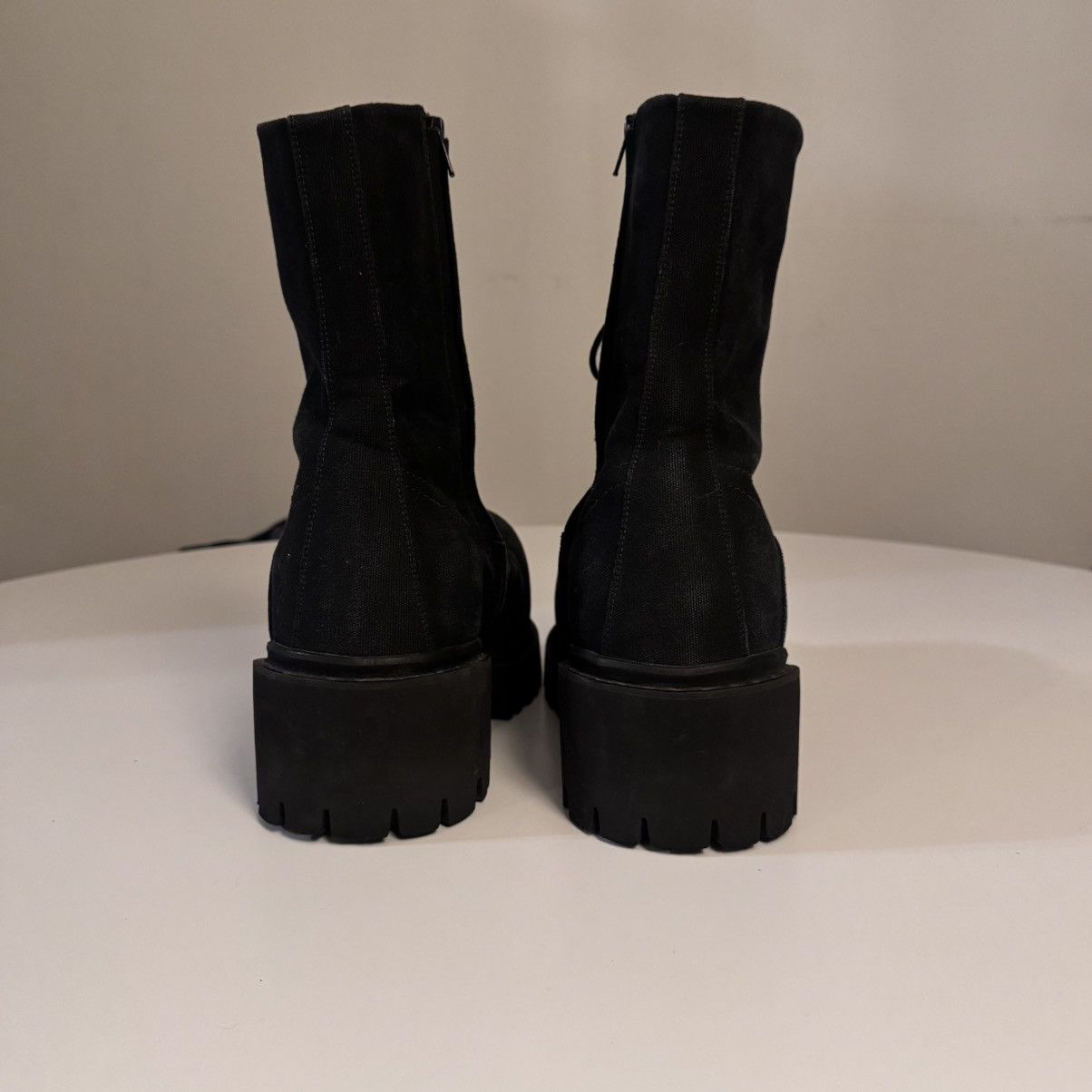 Balenciaga Balenciaga canvas stomper boot Size US 8 / EU 41 - 4 Thumbnail