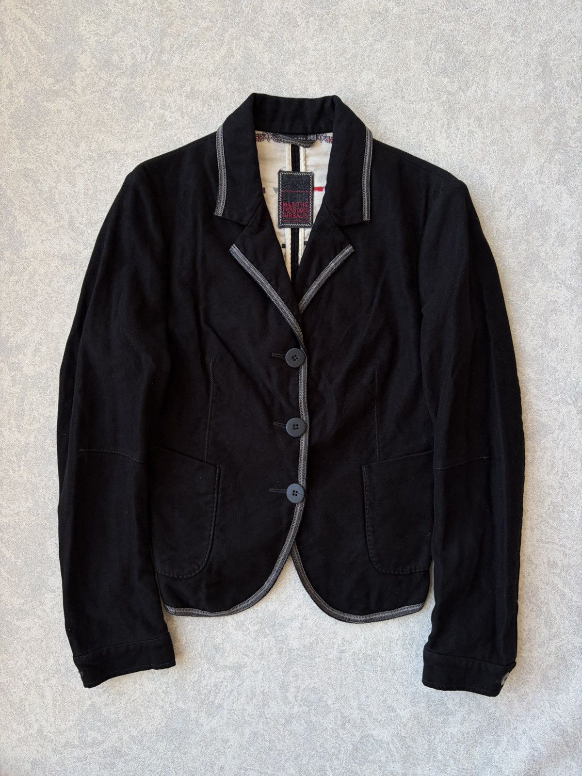 Marithe + Francois Girbaud Marithe Francois Girbaud Avant Garde Y2K Blazer Jacket Size M / US 6-8 / IT 42-44 - 4 Thumbnail
