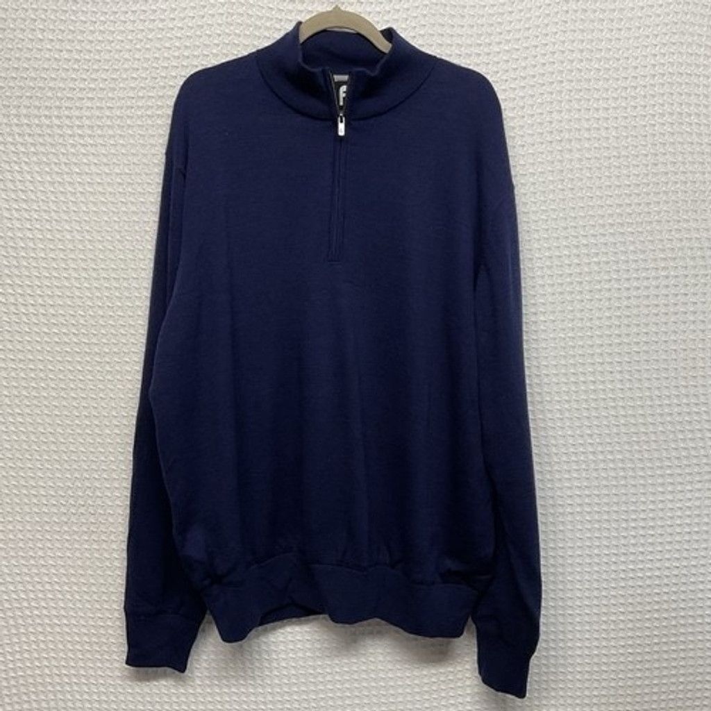 Footjoy FootJoy Hand Logo Wool/Polyester 1/4 Zip Golf Sweater Men XL Size US XL / EU 56 / 4 - 1 Thumbnail