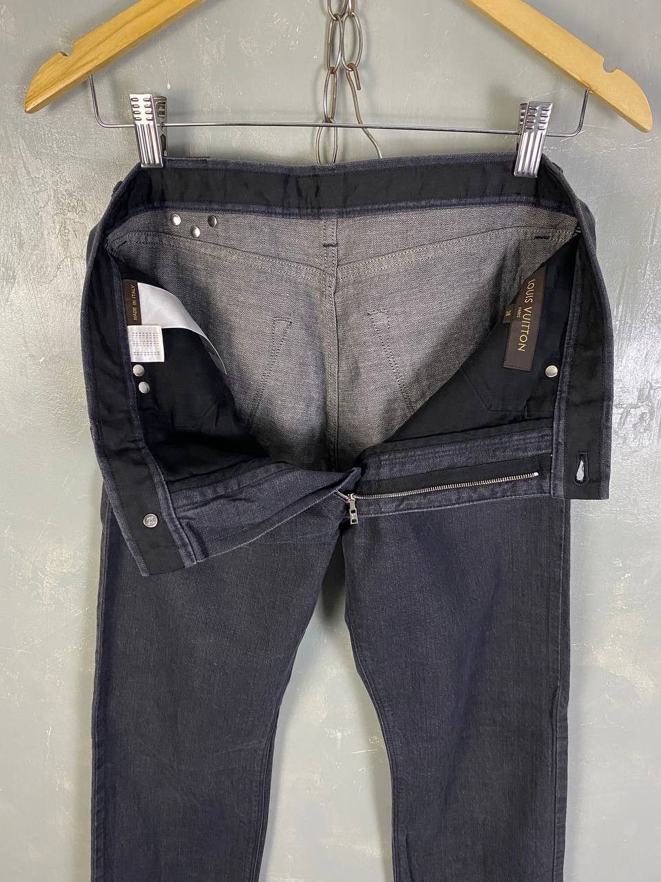 Louis Vuitton Louis Vuitton Denim Patch Regular Jeans Size US 30 / EU 46 - 8 Thumbnail