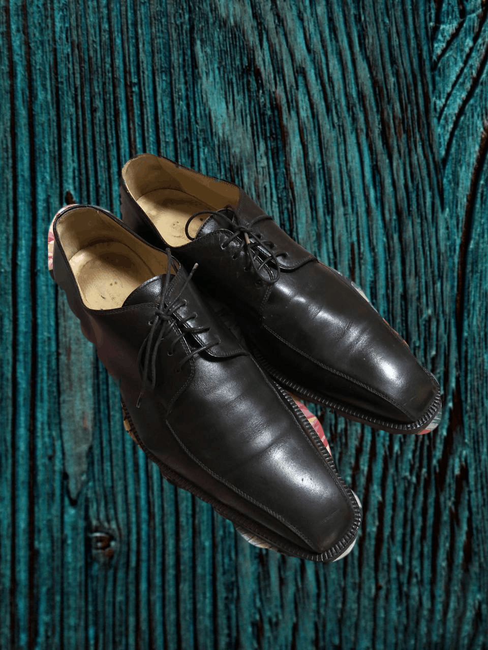 Dolce & Gabbana Dolce&Gabbana Men Black Leather Formal Shoes Size US 9 / EU 42 - 1 Thumbnail