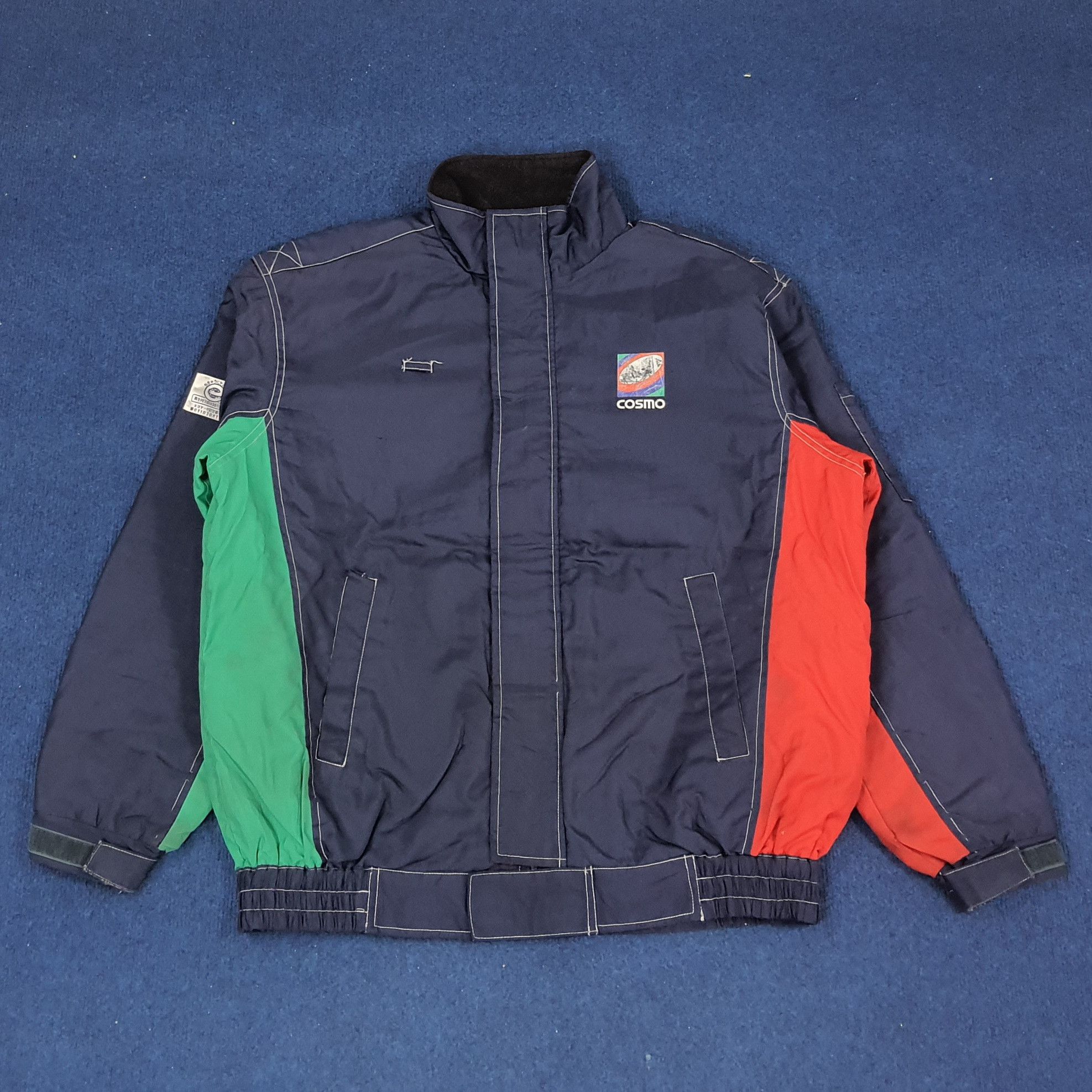 Japanese Brand × Vintage Vintage COSMO Auto Service Staff Automotive Jacket C215N1 Size US XL / EU 56 / 4 - 3 Thumbnail