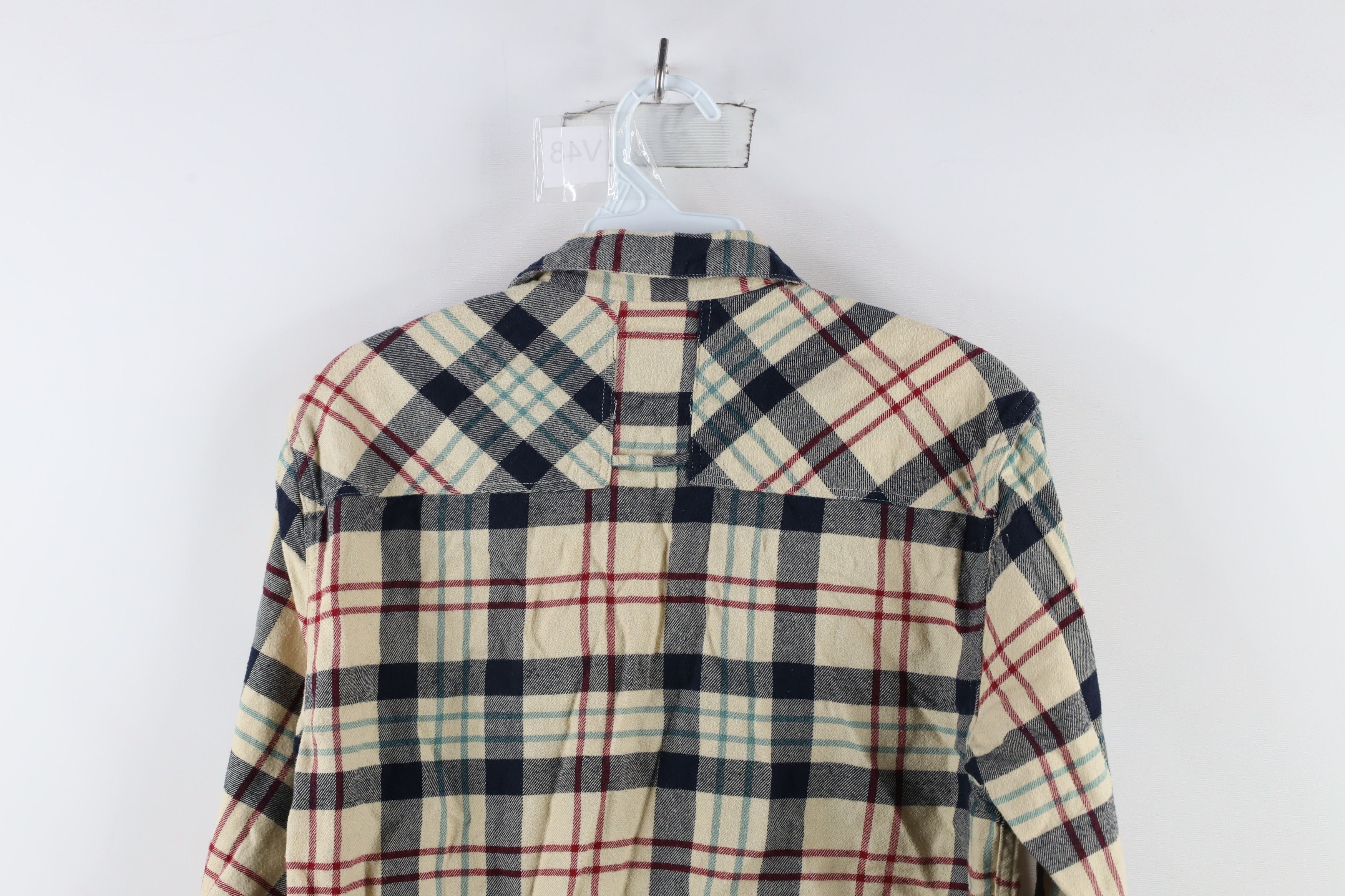 Scotch & Soda × Vintage Scotch & Soda Vintage Blauw Amsterdam Flannel Button Shirt Size US S / EU 44-46 / 1 - 12 Thumbnail