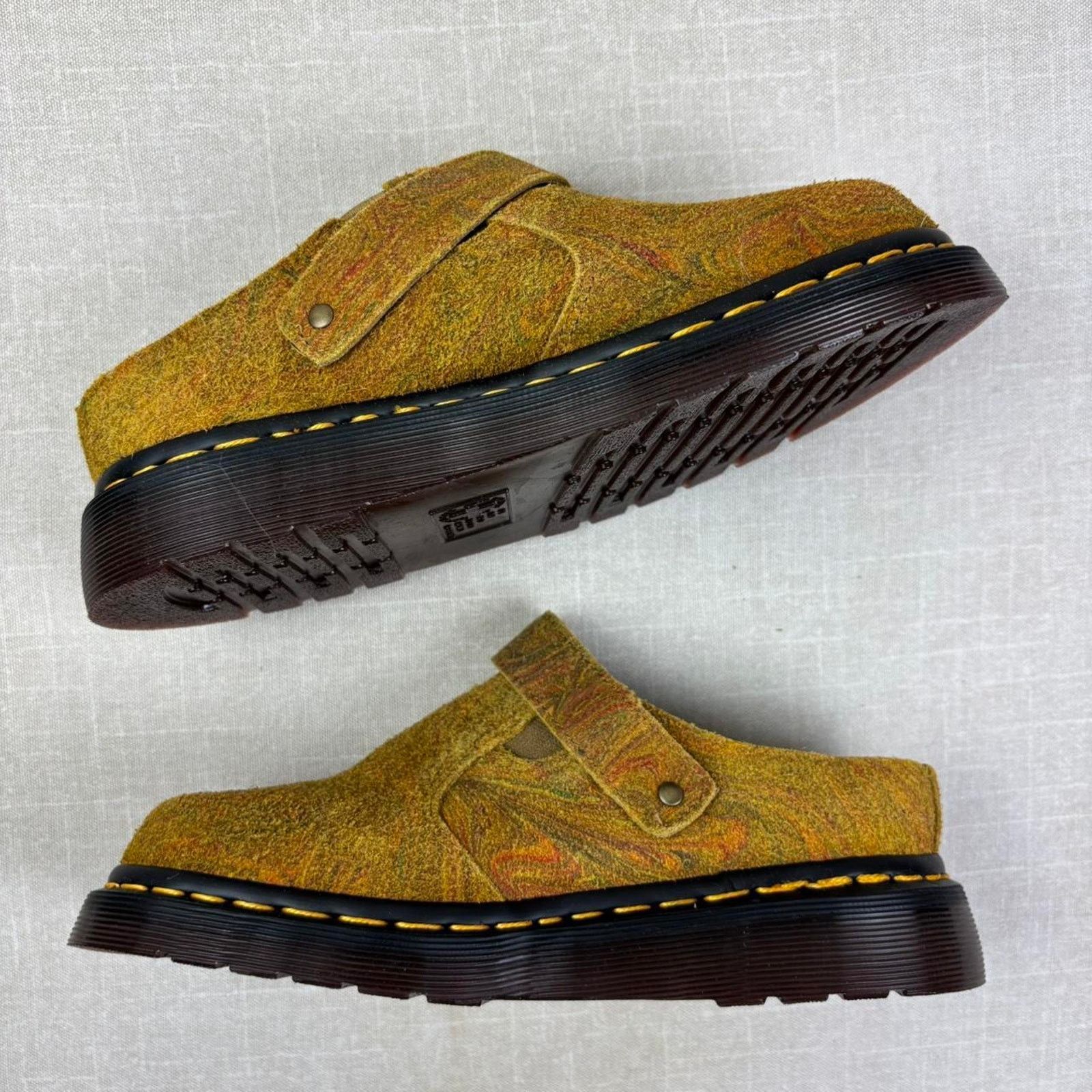 Dr. Martens 🍯 2023 Dr. Martens Archive Mule “Brown Mustard” 5W Size US 5 / IT 35 - 4 Thumbnail