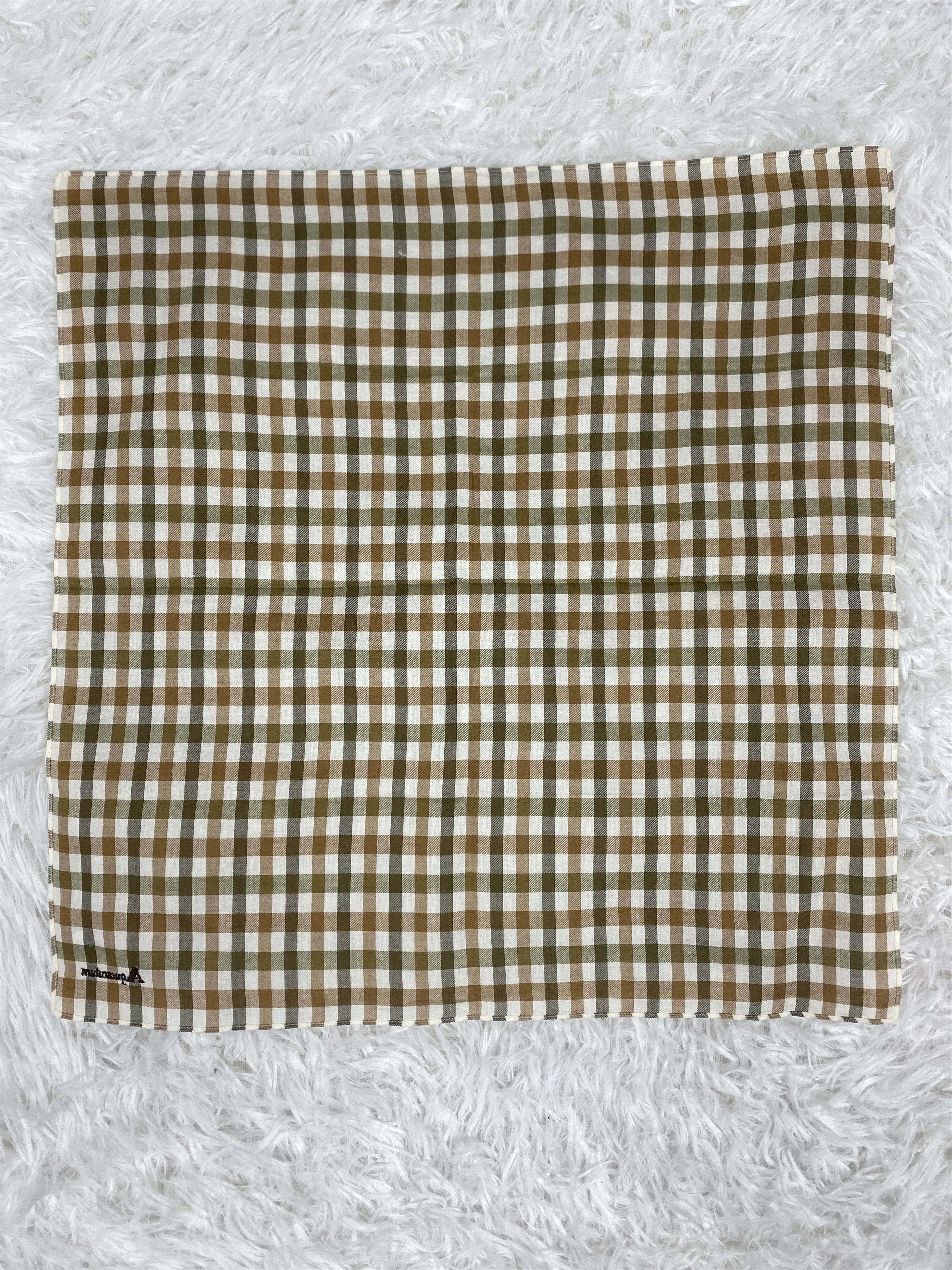 Aquascutum Vintage Aquascutum Handkerchief Neckerchief PH0401 Size ONE SIZE - 4 Thumbnail