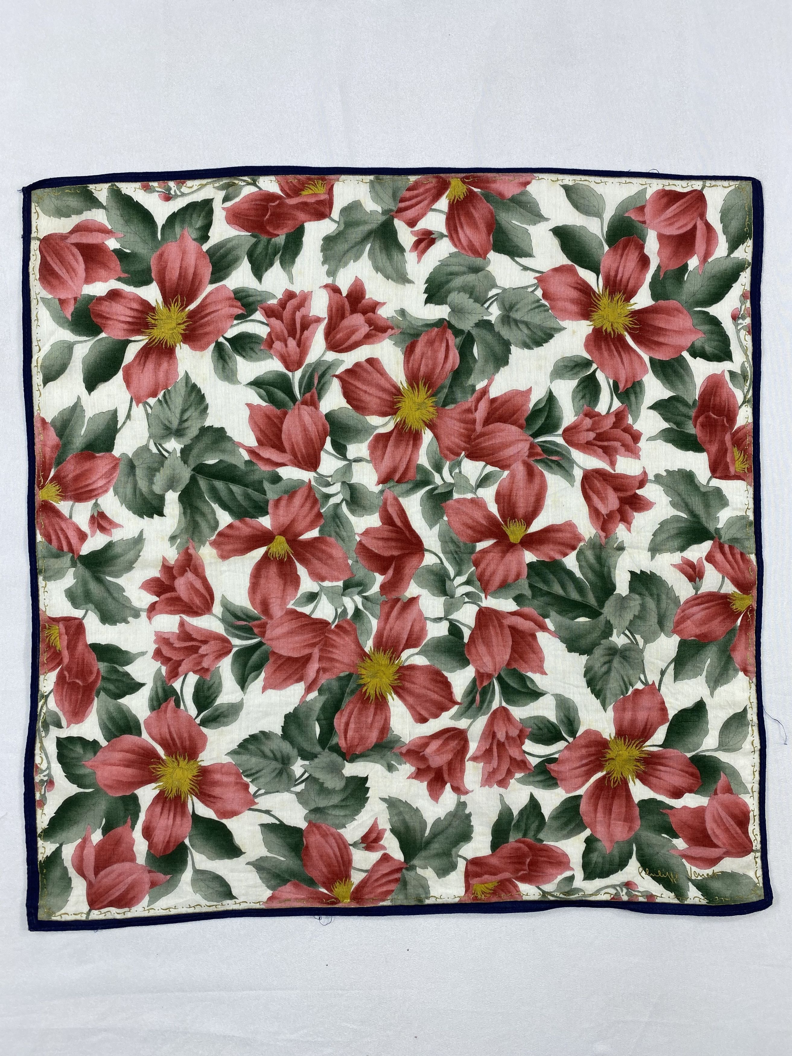 Vintage Philippe Venet Handkerchief / Bandana / Neckerchief Size ONE SIZE - 3 Thumbnail