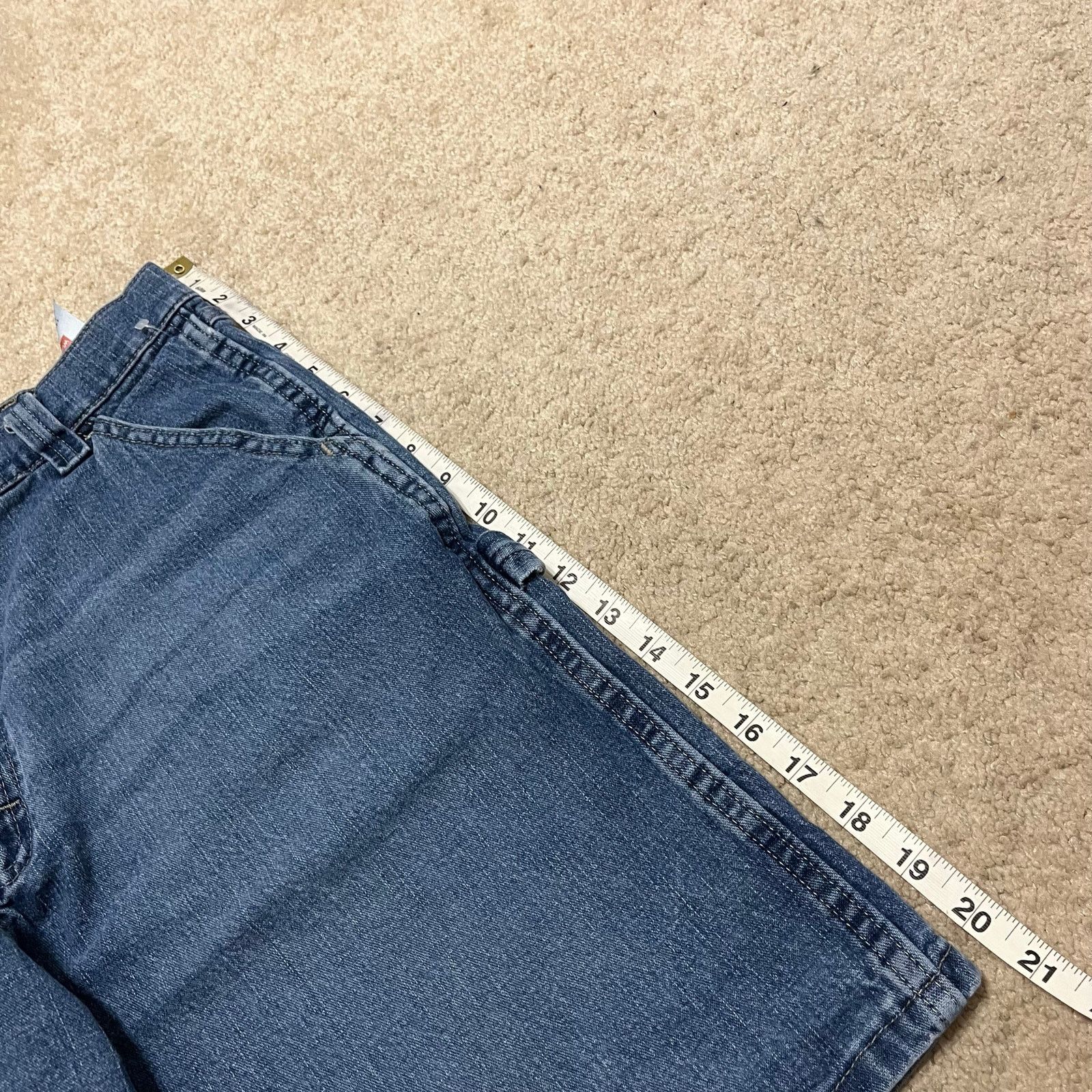 Wrangler Wrangler Baggy Denim Carpenter Cargo Jorts 34W Size US 34 / EU 50 - 4 Thumbnail