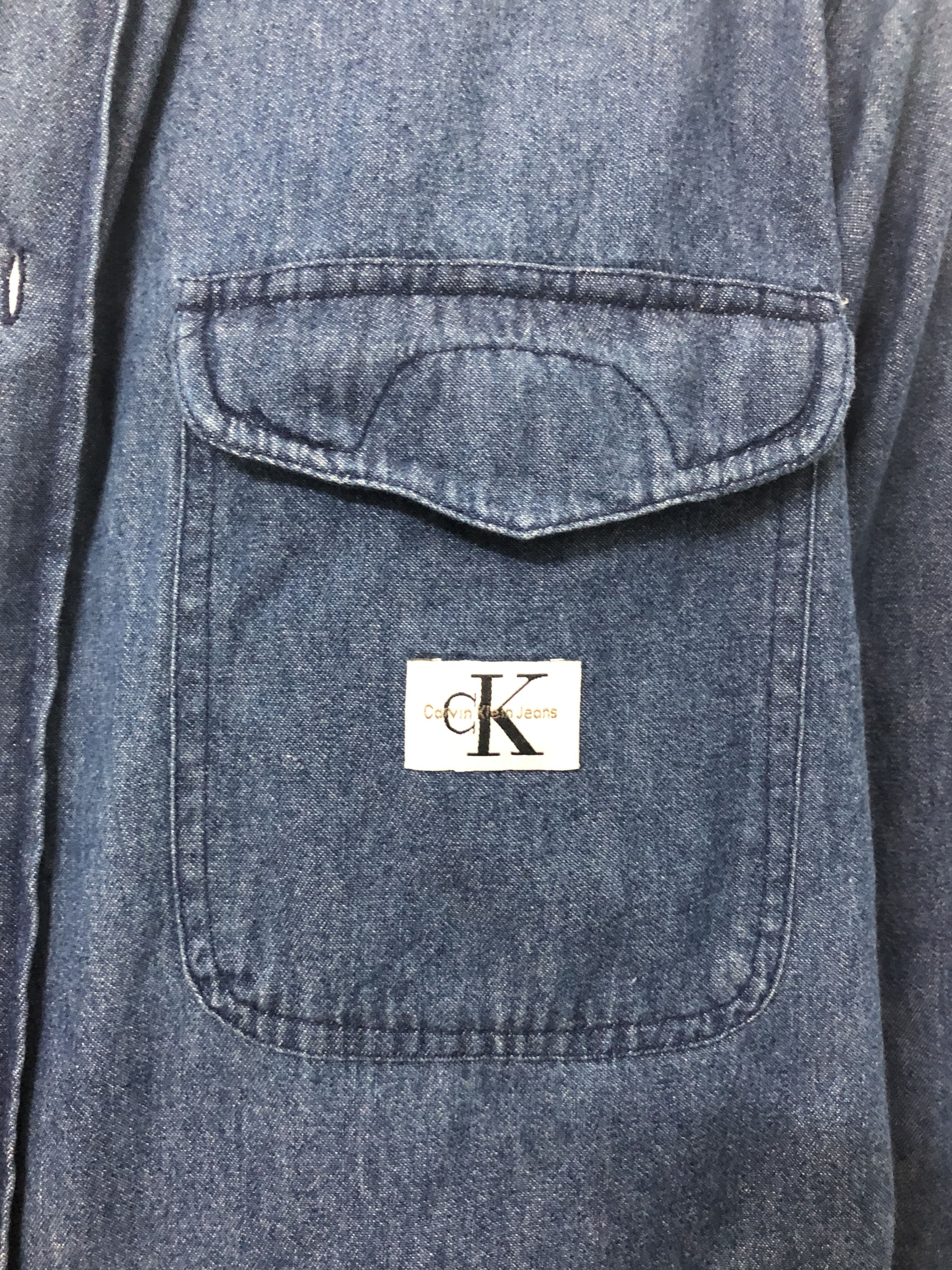 Calvin Klein × Designer × Vintage Vintage Calvin Klein Jeans Double Pocket Size US L / EU 52-54 / 3 - 4 Thumbnail