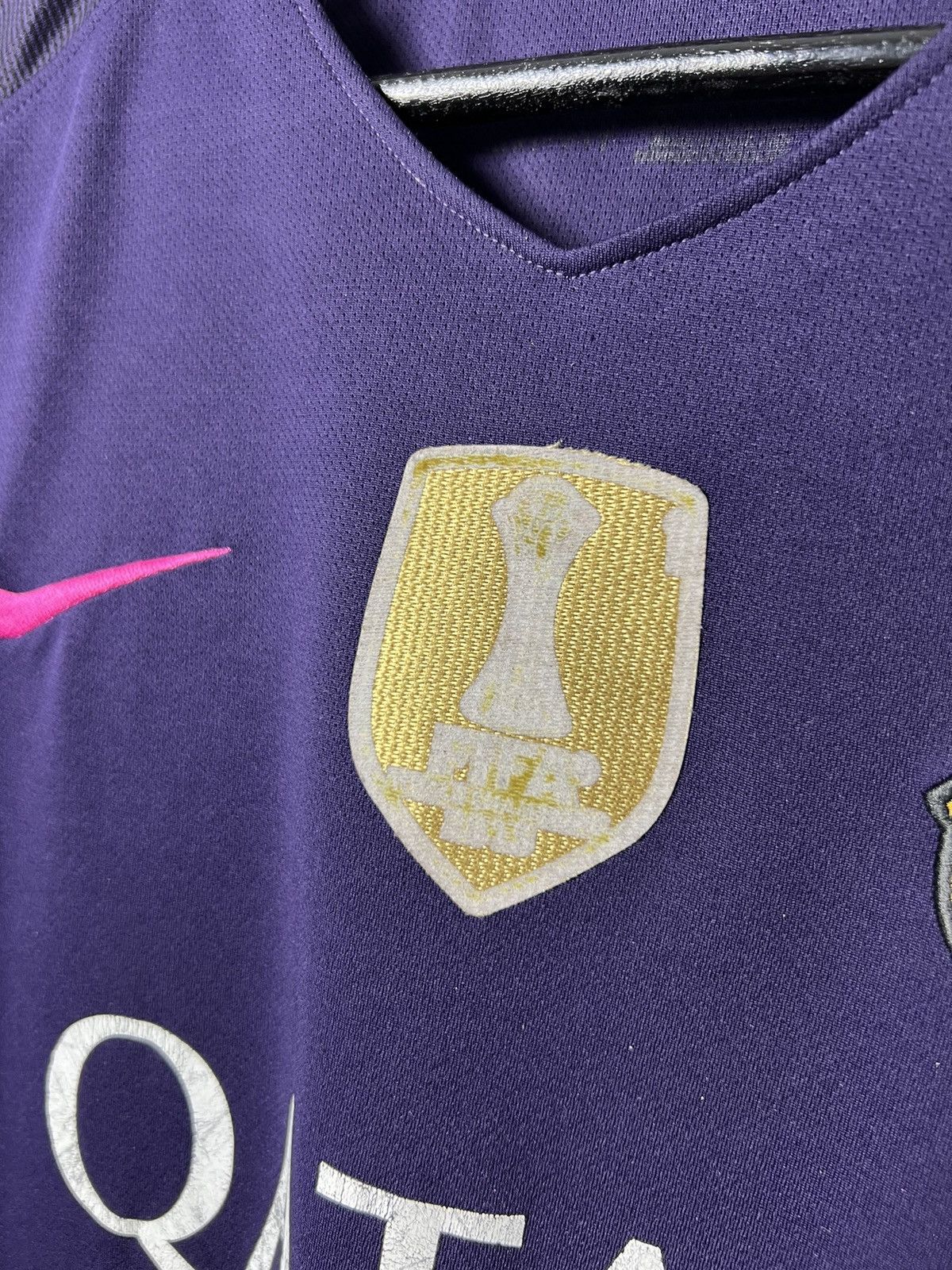 Nike #9 Suarez Barcelona Nike 2016/17 Away Long Sleeve Jersey Size US S / EU 44-46 / 1 - 12 Thumbnail