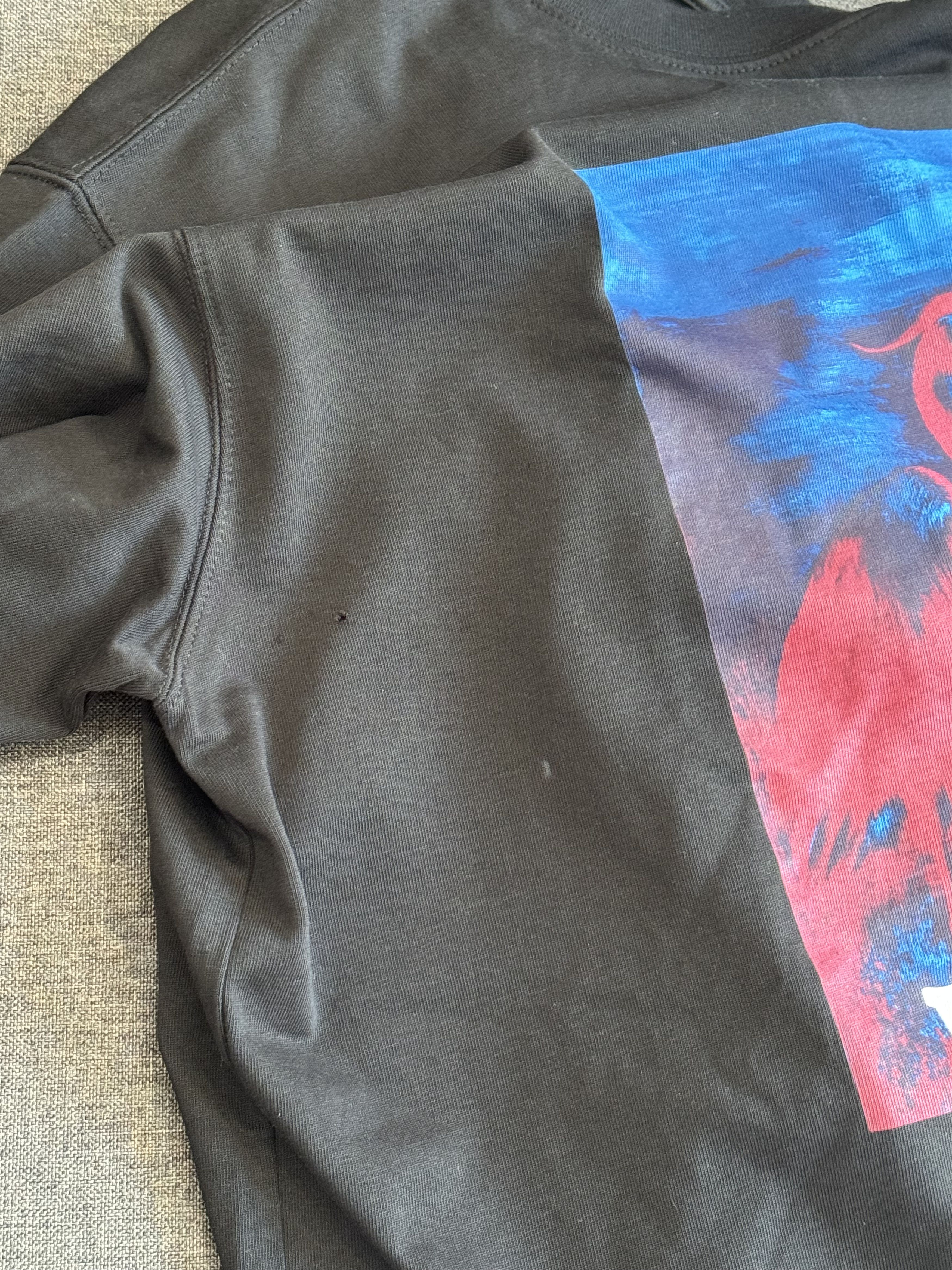 Heron Preston Heron Preston Black Graphic Long Sleeve Shirt Size Small Size US S / EU 44-46 / 1 - 12 Thumbnail