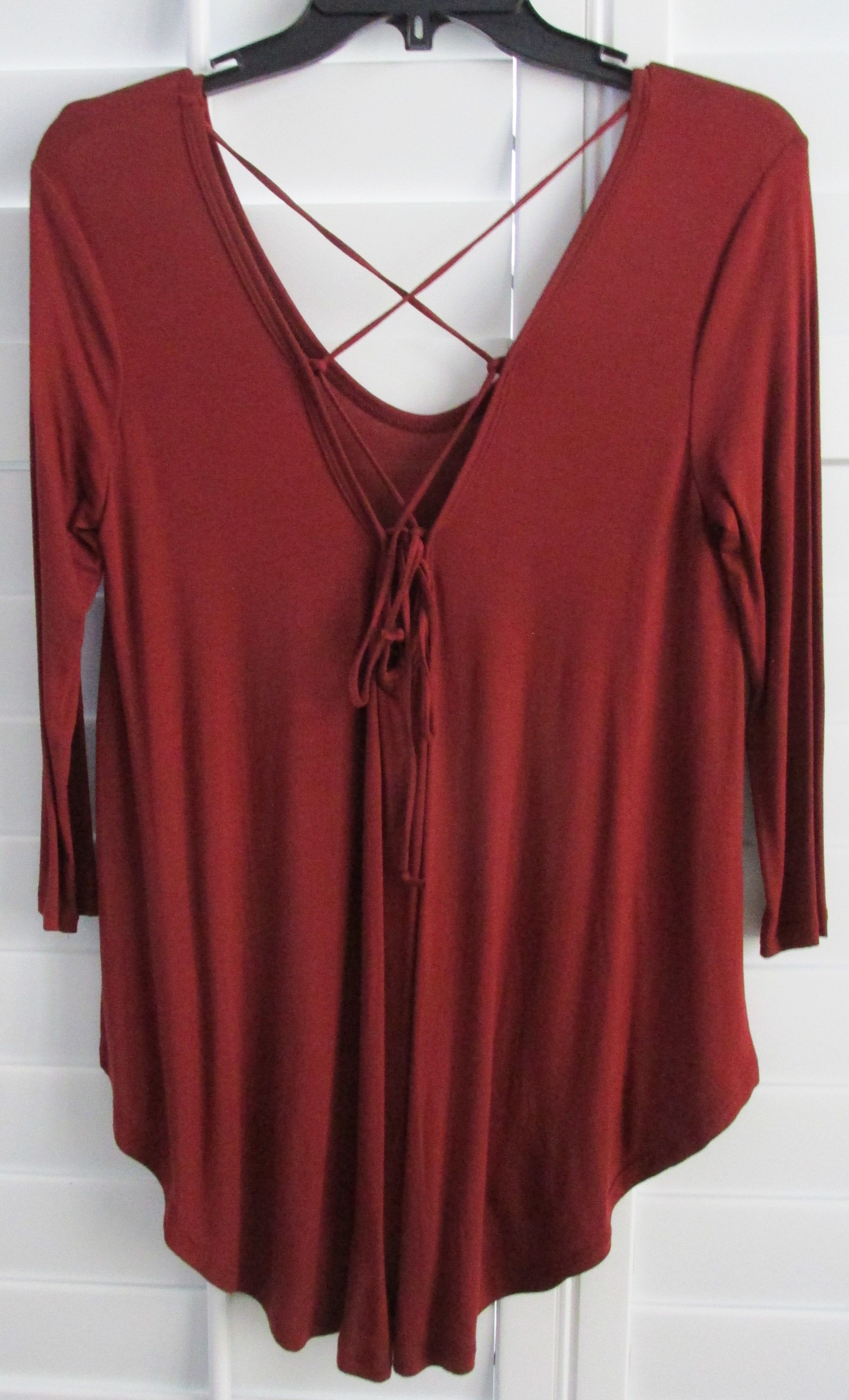 Other Lush (NWT) Women's 3/4Sleeve Knit Top Size Small Size S / US 4 / IT 40 - 4 Thumbnail
