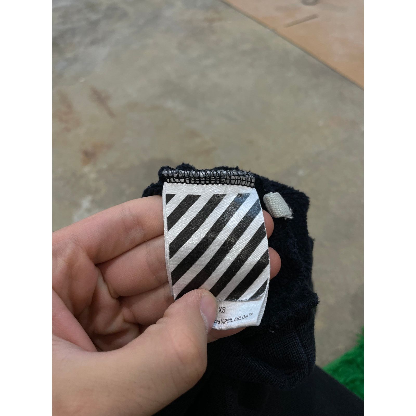 Off-White Off White Hoodie Yellow Blue Used XS Size US XS / EU 42 / 0 - 3 Thumbnail