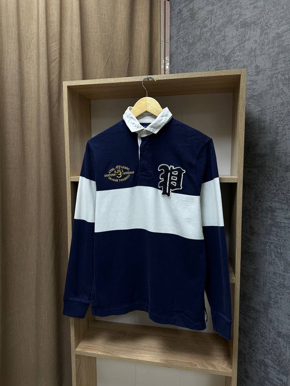 Polo Ralph Lauren × Vintage Vintage Polo Ralph Lauren Rugby Big Logo PRL Sweatshirt Size US S / EU 44-46 / 1 - 6 Thumbnail
