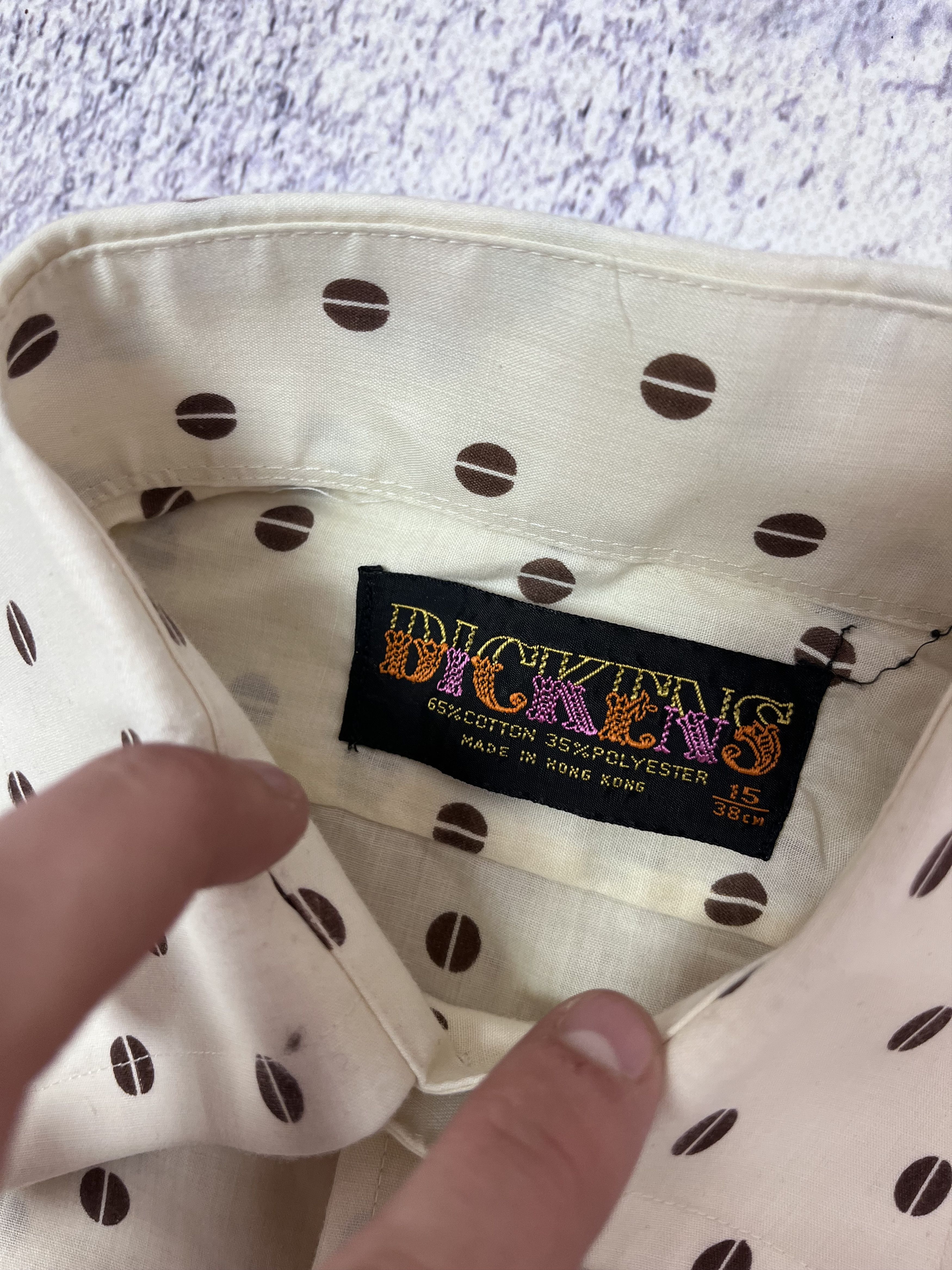 Japanese Brand × Vintage Vintage men’s shirt Bickens made in Hong Kong size S Size US S / EU 44-46 / 1 - 6 Thumbnail