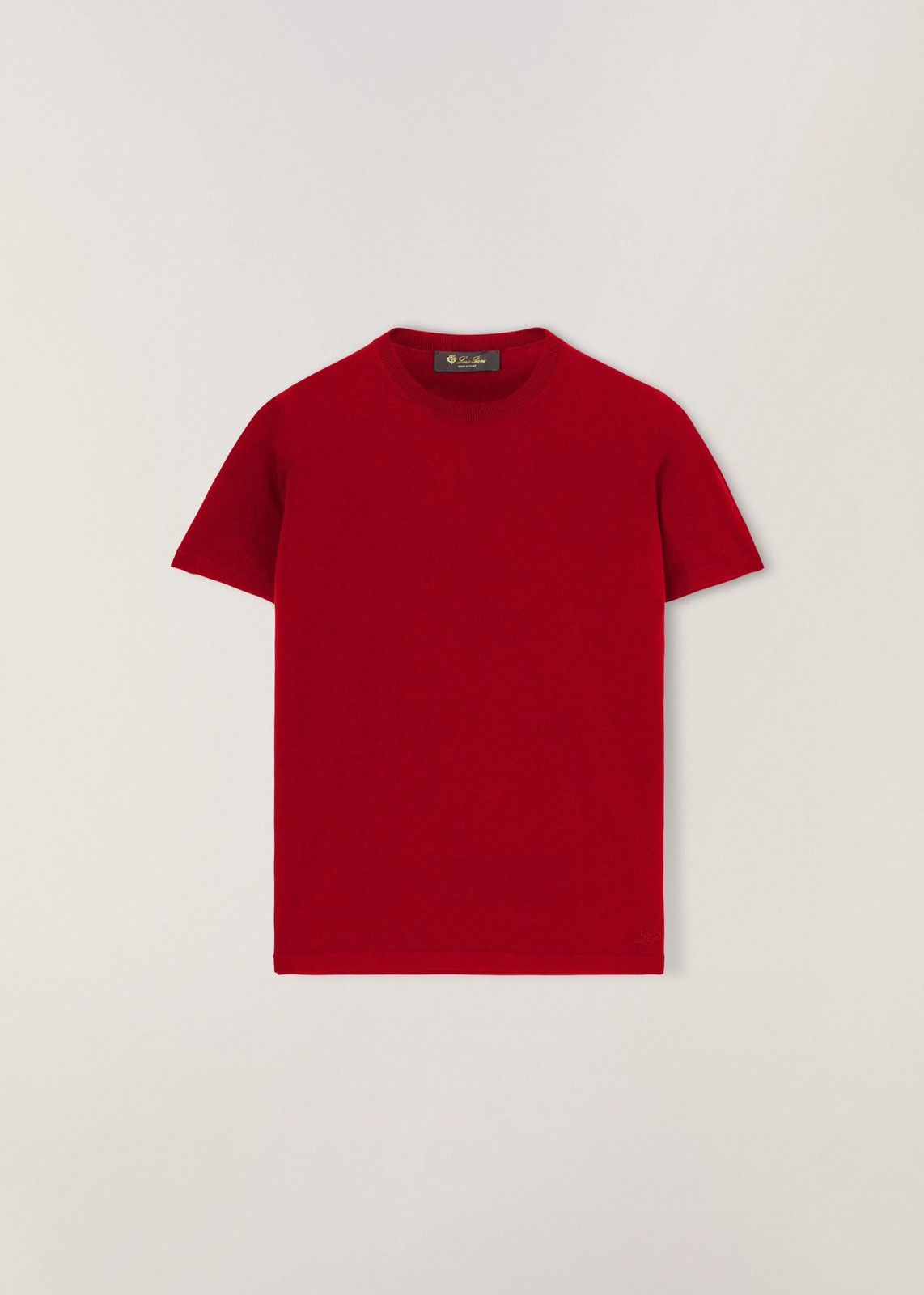 Loro Piana o1srvl11e0424 T- Shirt in Red Size M / US 6-8 / IT 42-44 - 1 Thumbnail