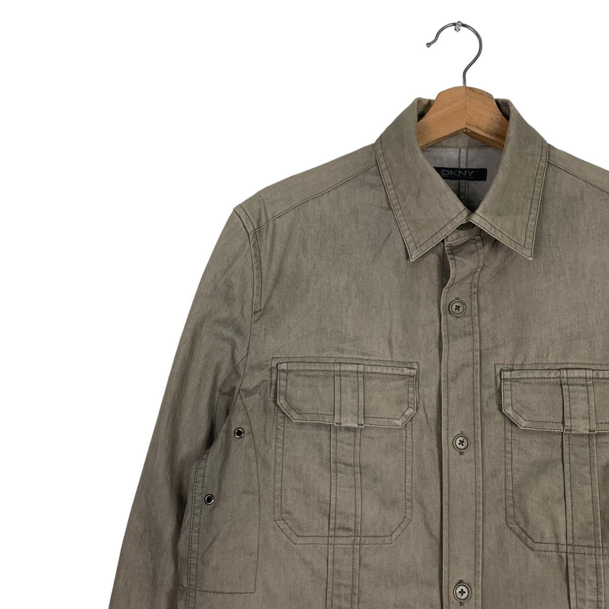 DKNY DKNY Casual Button Shirt Jacket #0895-C40 Size US L / EU 52-54 / 3 - 6 Thumbnail
