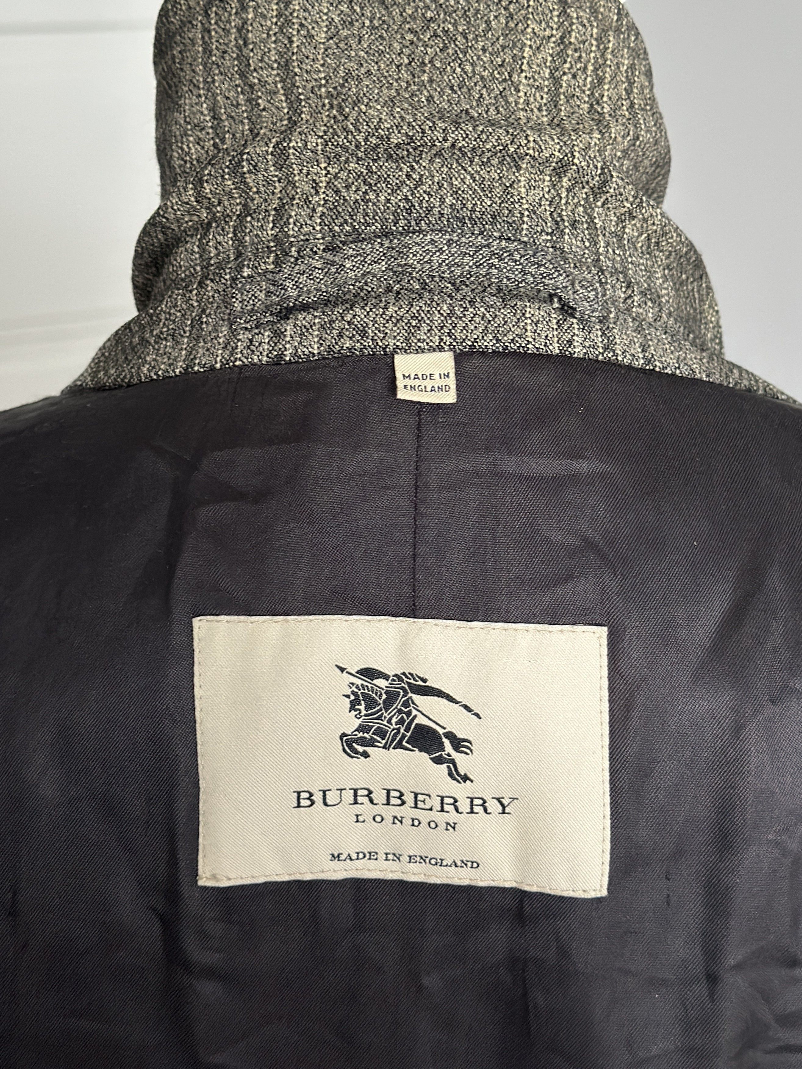 Burberry BURBERRY London Wool Trench Coat With Vintage Effect England Size US M / EU 48-50 / 2 - 14 Thumbnail