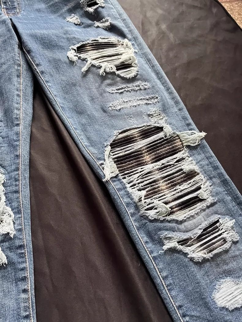 Amiri Amiri 16SS PPX1 Patch Skinny Jeans 2502-Nextarrow Size US 31 - 3 Thumbnail