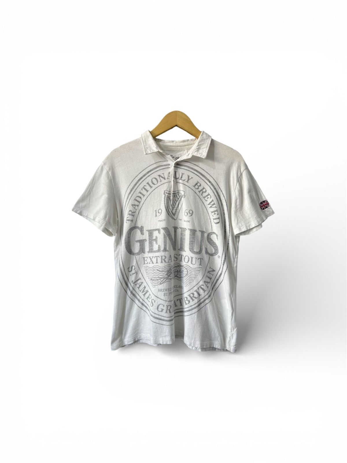 PPFM PPFM “Genius Extra Stout” Polo Shirt - Rare Graphic Piece Size US M / EU 48-50 / 2 - 1 Thumbnail