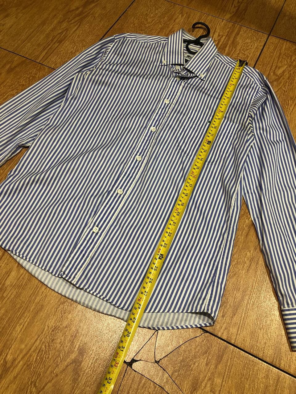 Lacoste Vintage Y2K Lacoste striped shirt streetwear Size US L / EU 52-54 / 3 - 7 Thumbnail