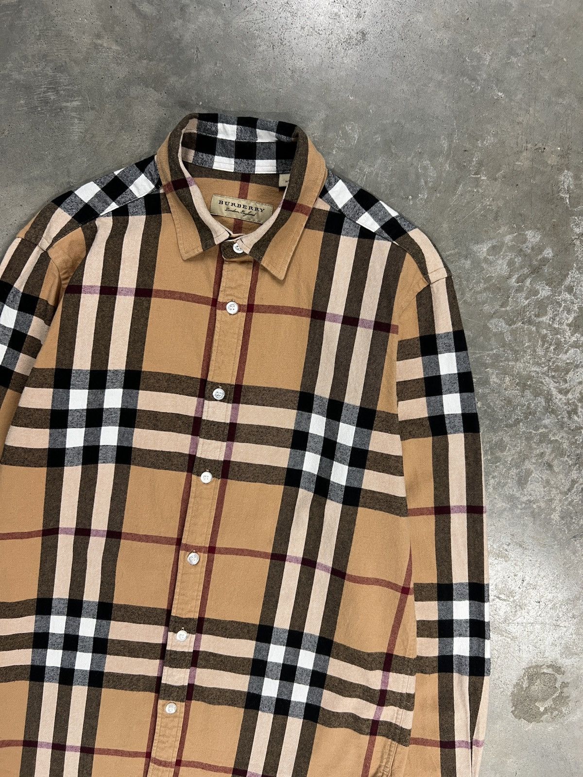 Burberry Burberry Nova Check Flannel Shirt Size US M / EU 48-50 / 2 - 3 Thumbnail