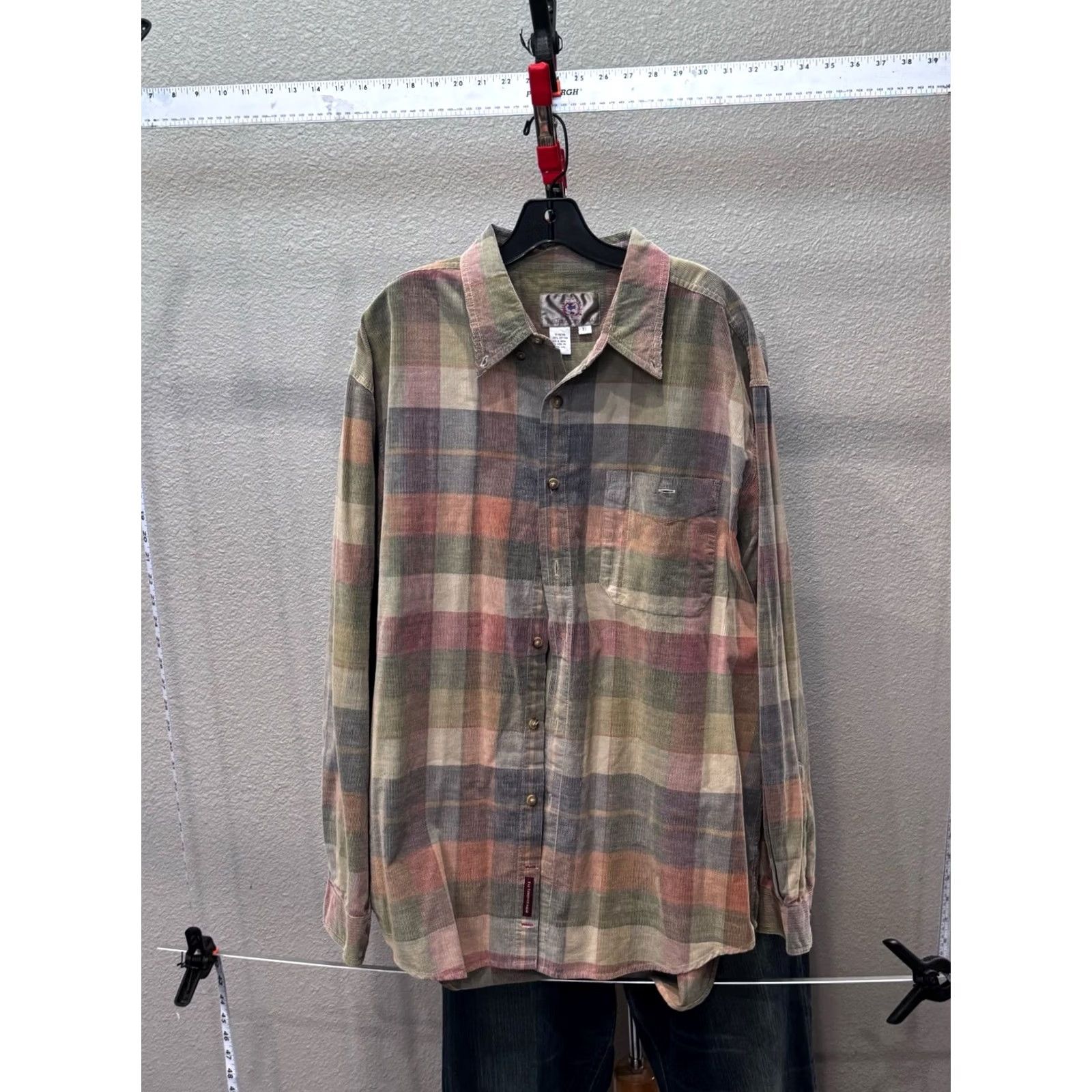The Territory Ahead Territory Ahead Cord Plaid LONG SLEEVE SHIRT XL Multicolor Men Regular XS? XL Size US XL / EU 56 / 4 - 2 Thumbnail
