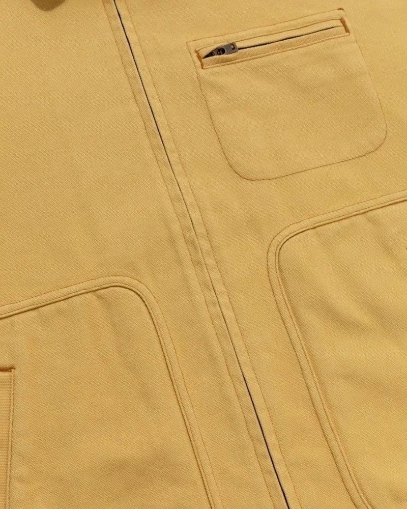 Aime Leon Dore o1mle0725 Workwear Rattan Jacket in Yellow Size US XL / EU 56 / 4 - 5 Thumbnail
