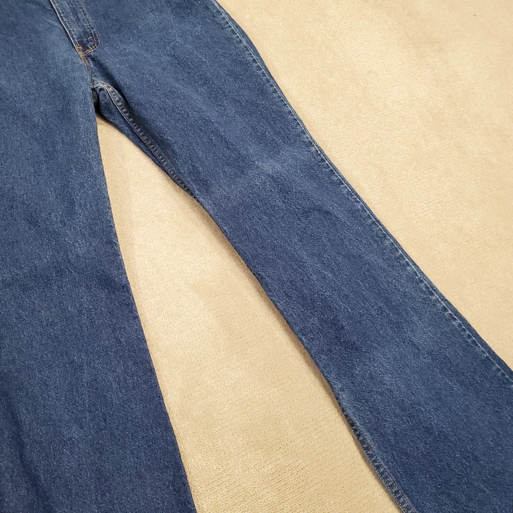Levi's VINTAGE Levi's Jeans 517 Men's 36x36 Blue Bootcut Dark Made In USA 90s Regular Mens Size US 36 / EU 52 - 2 Thumbnail