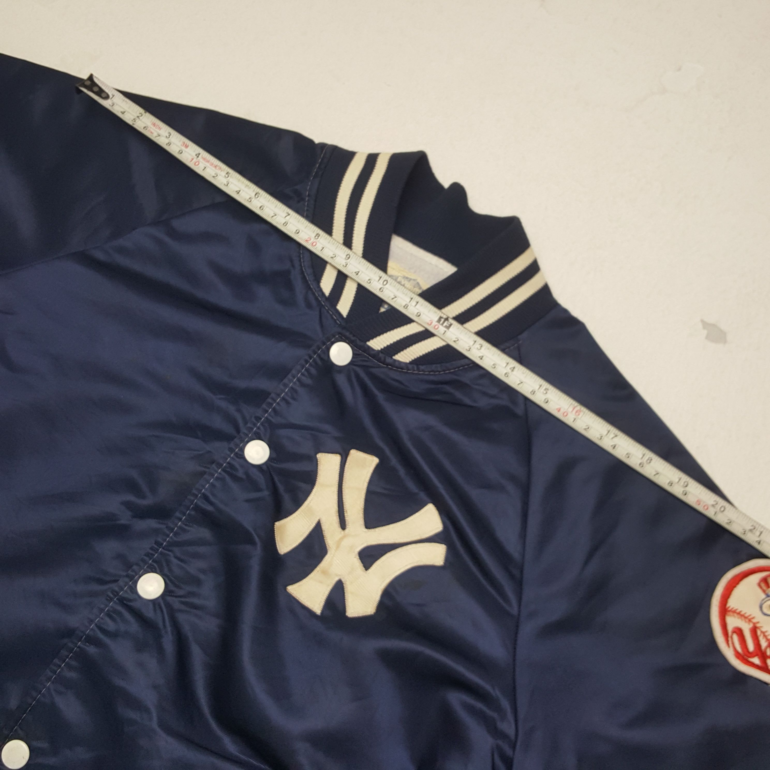 Vintage Vintage Yankees MLB Baseball Team Varsity Jacket Size US M / EU 48-50 / 2 - 7 Thumbnail