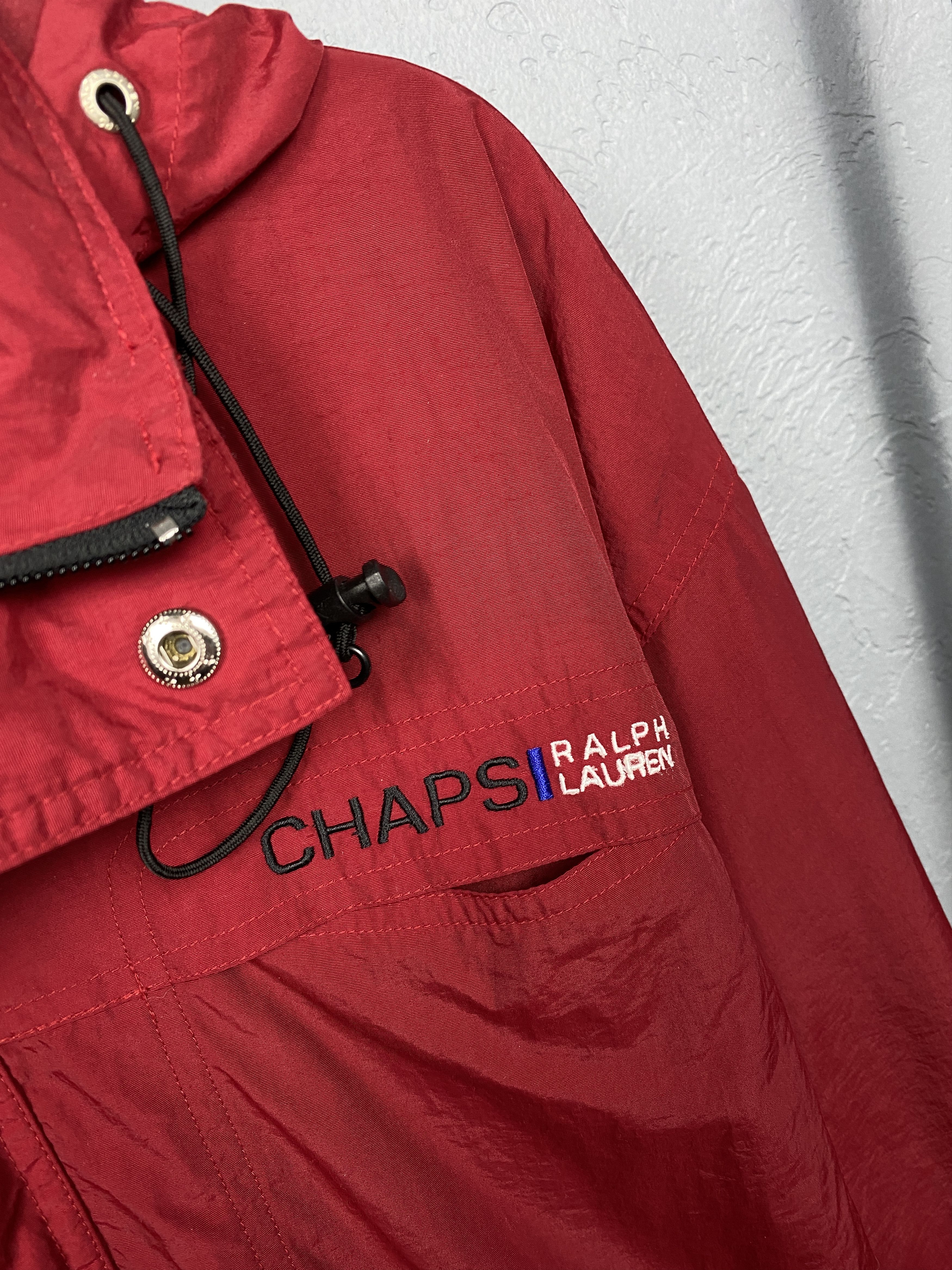 Chaps Ralph Lauren × Polo Ralph Lauren × Vintage Chaps Polo Ralph Lauren Vintage Mens Nylon Anorak Jacket Size US L / EU 52-54 / 3 - 3 Thumbnail