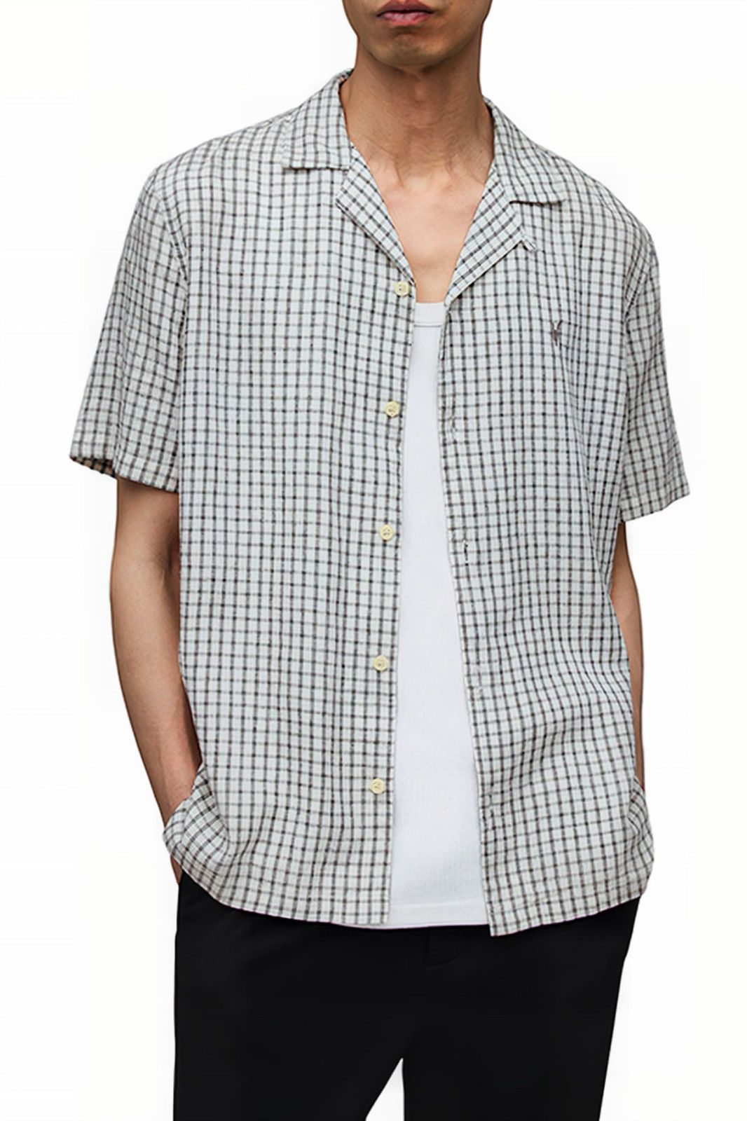 Allsaints Allsaints Relaxed “Shannon” SS Organic Shirt Size US M / EU 48-50 / 2 - 2 Thumbnail