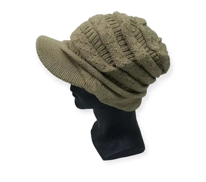 Japanese Brand Japanese Brand Turban Style Beanie Hat Size ONE SIZE - 1 Thumbnail